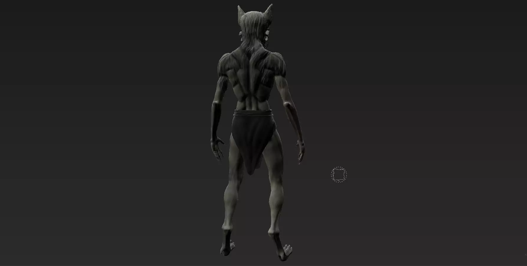 Aul Ghost Figure 3D model_9