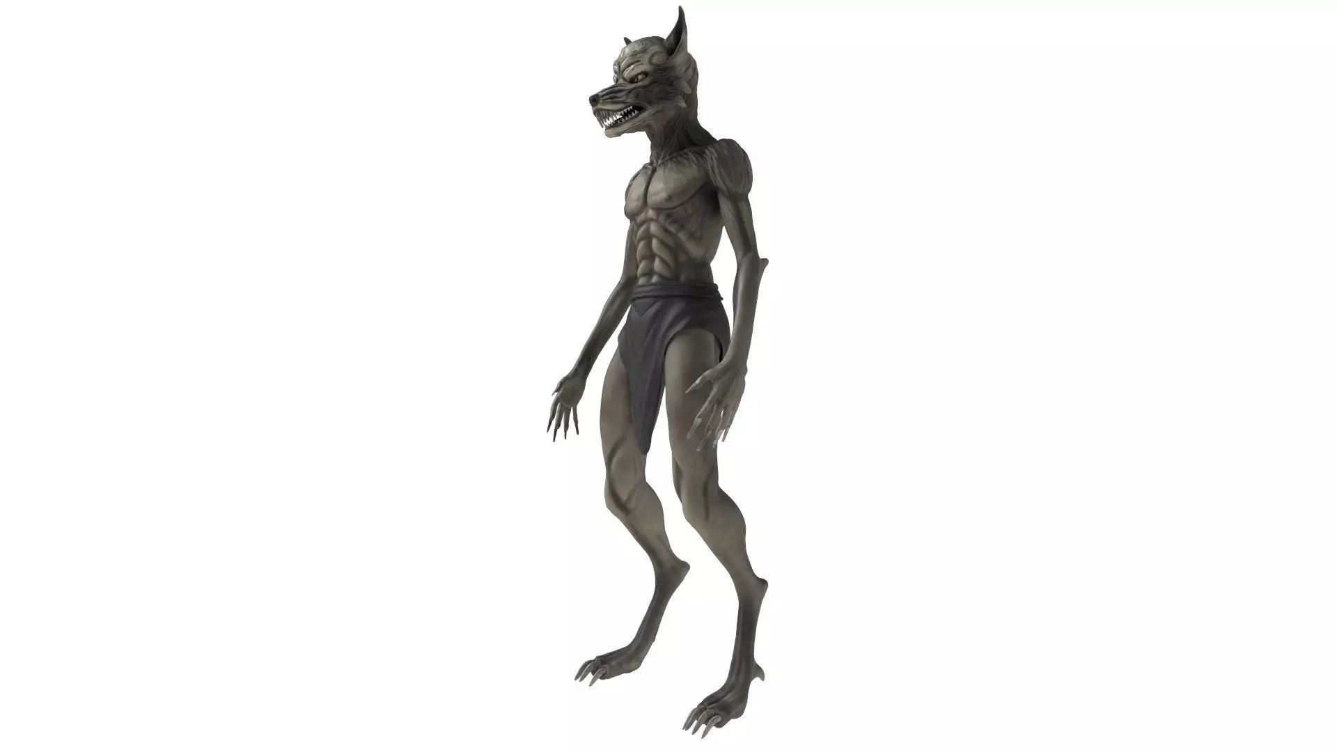 Aul Ghost Figure 3D model_2
