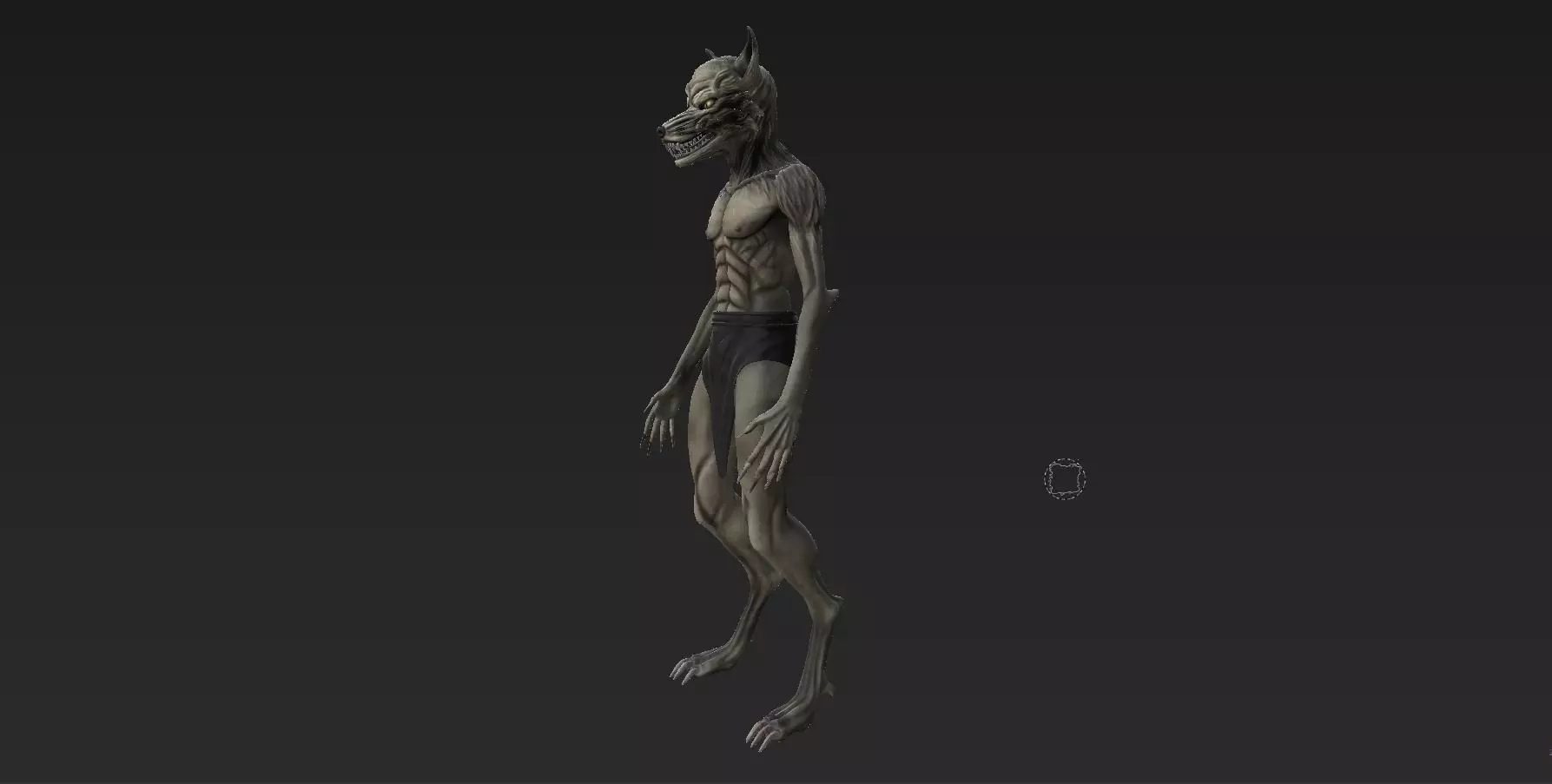 Aul Ghost Figure 3D model_8