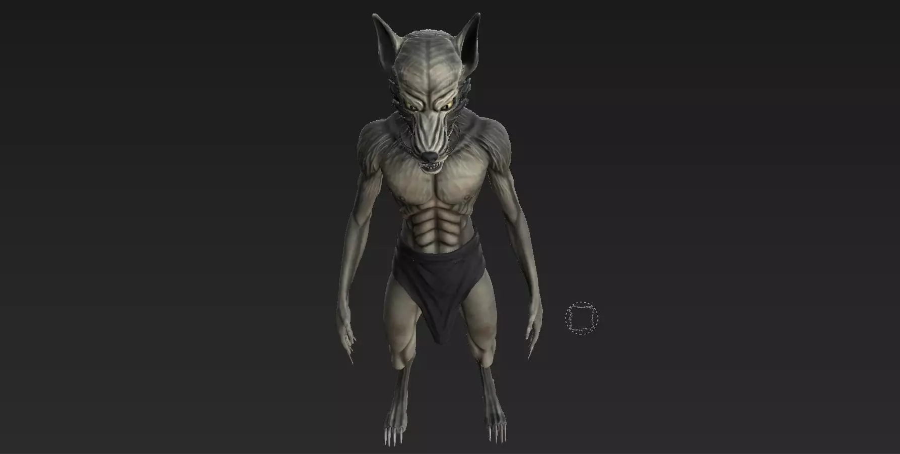 Aul Ghost Figure 3D model_10