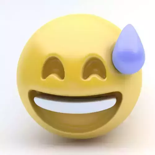 Emoji sweet smile