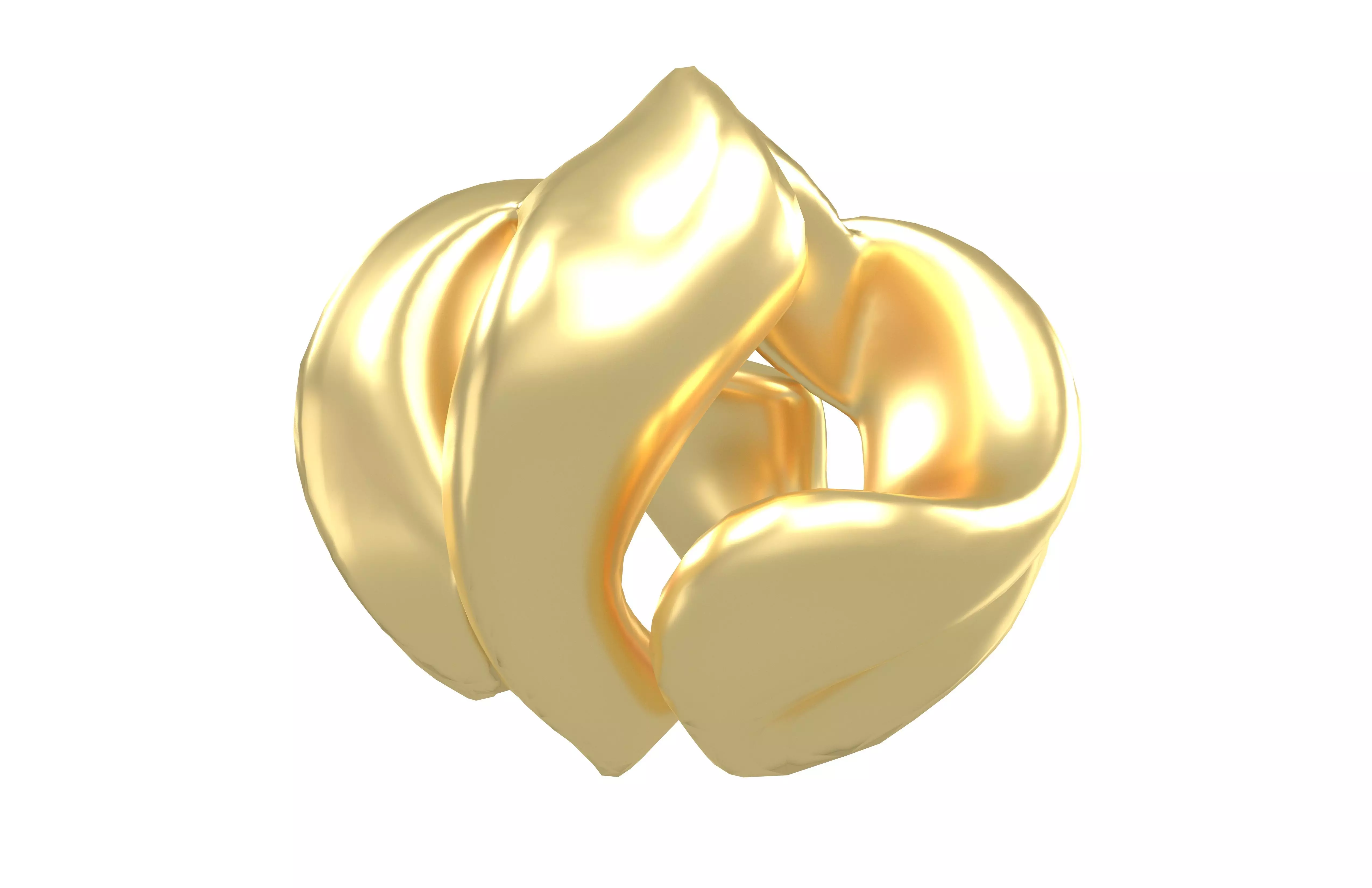 Abstract Shape v29 001 Low-poly 3D model_1