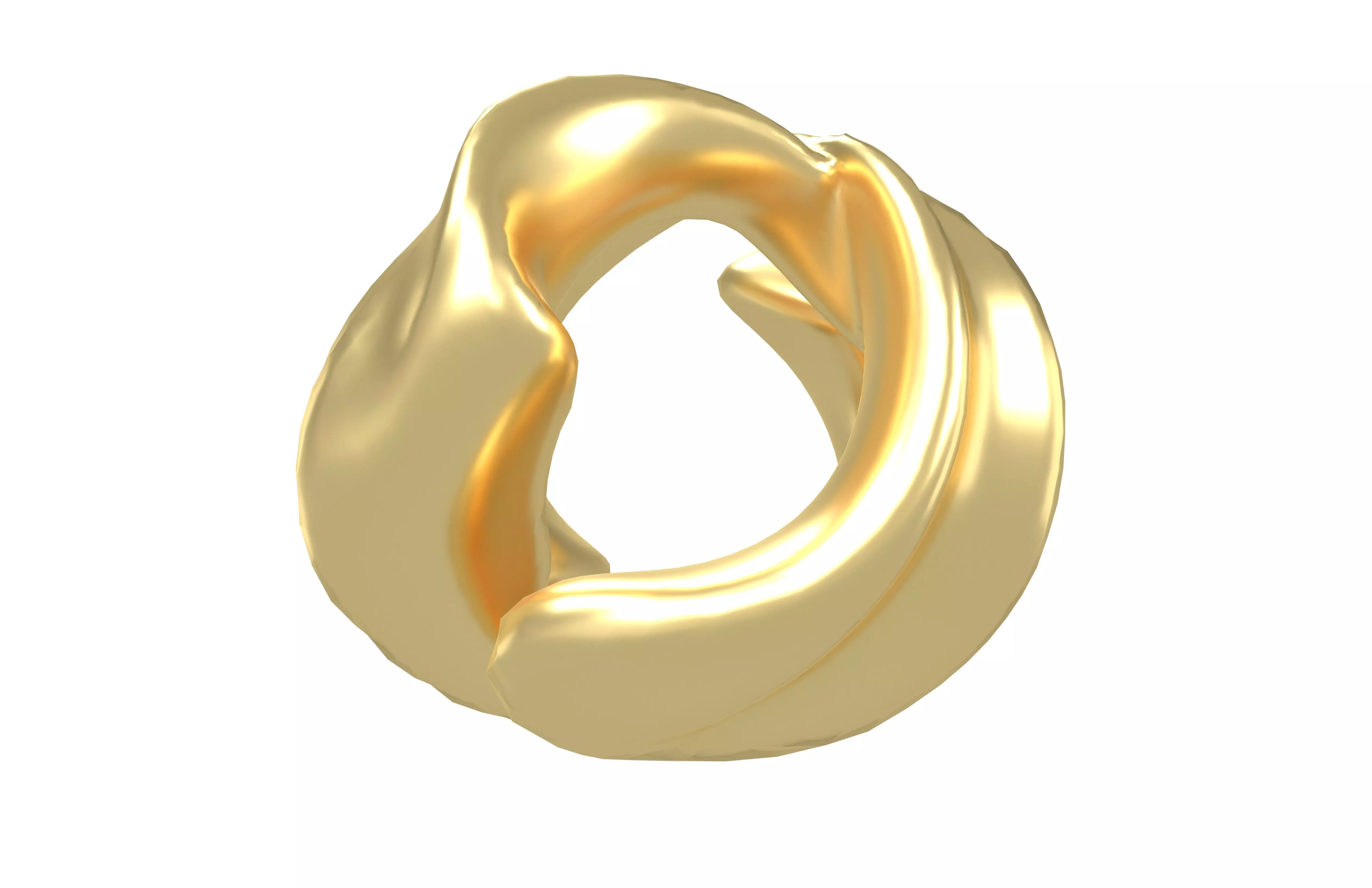 Abstract Shape v29 001 Low-poly 3D model_2