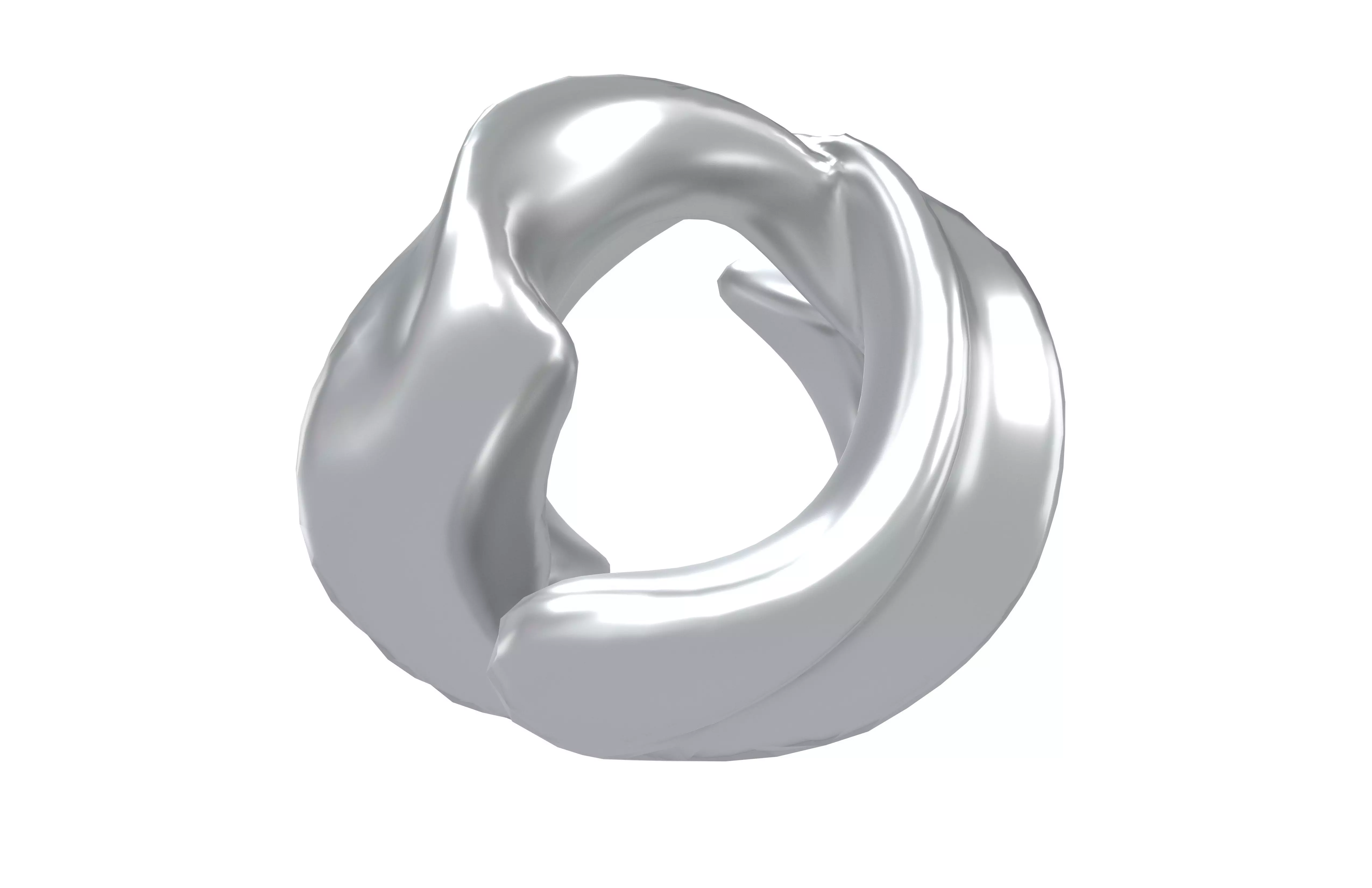 Abstract Shape v29 002 Low-poly 3D model_1