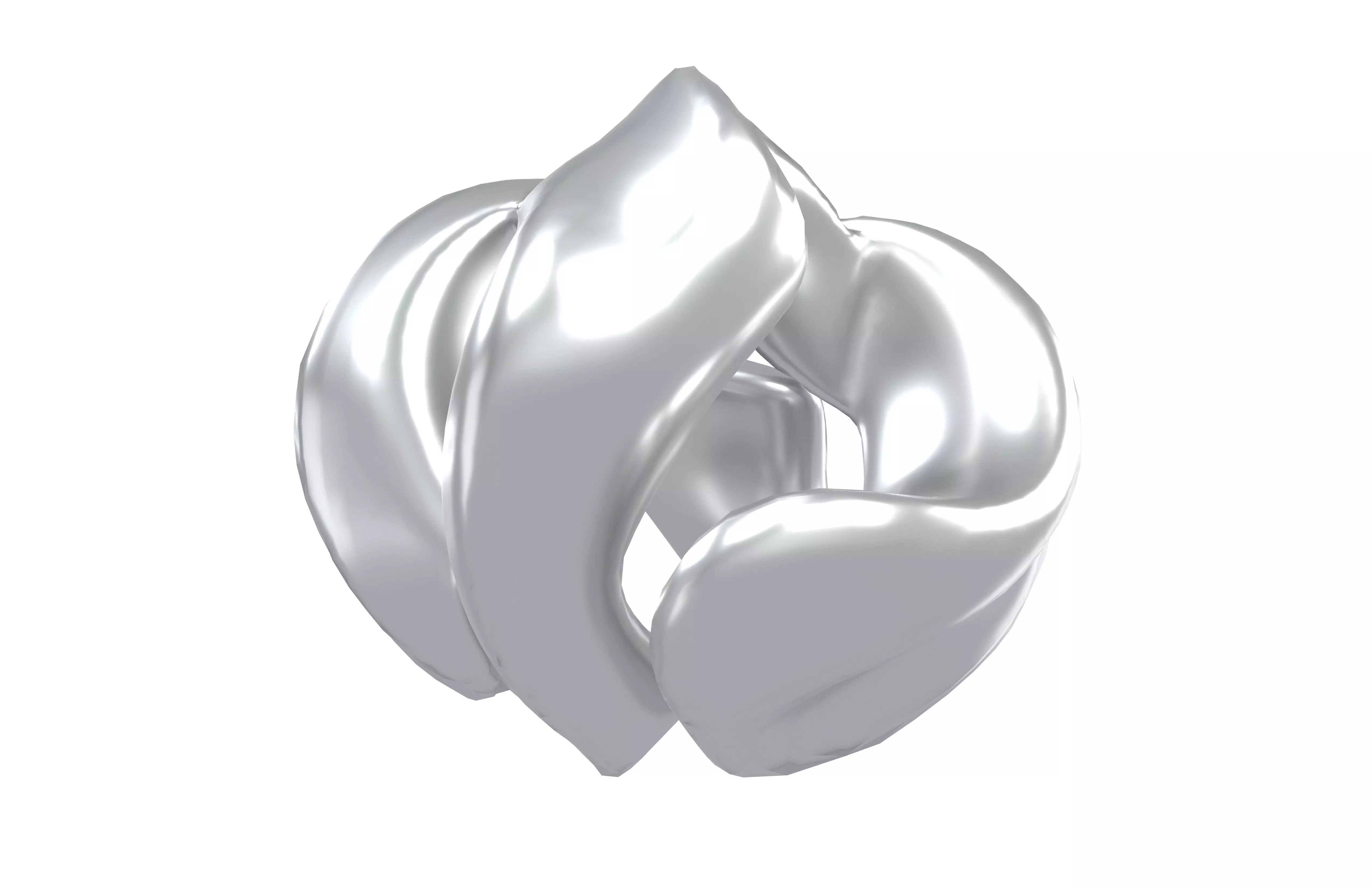 Abstract Shape v29 002 Low-poly 3D model_3
