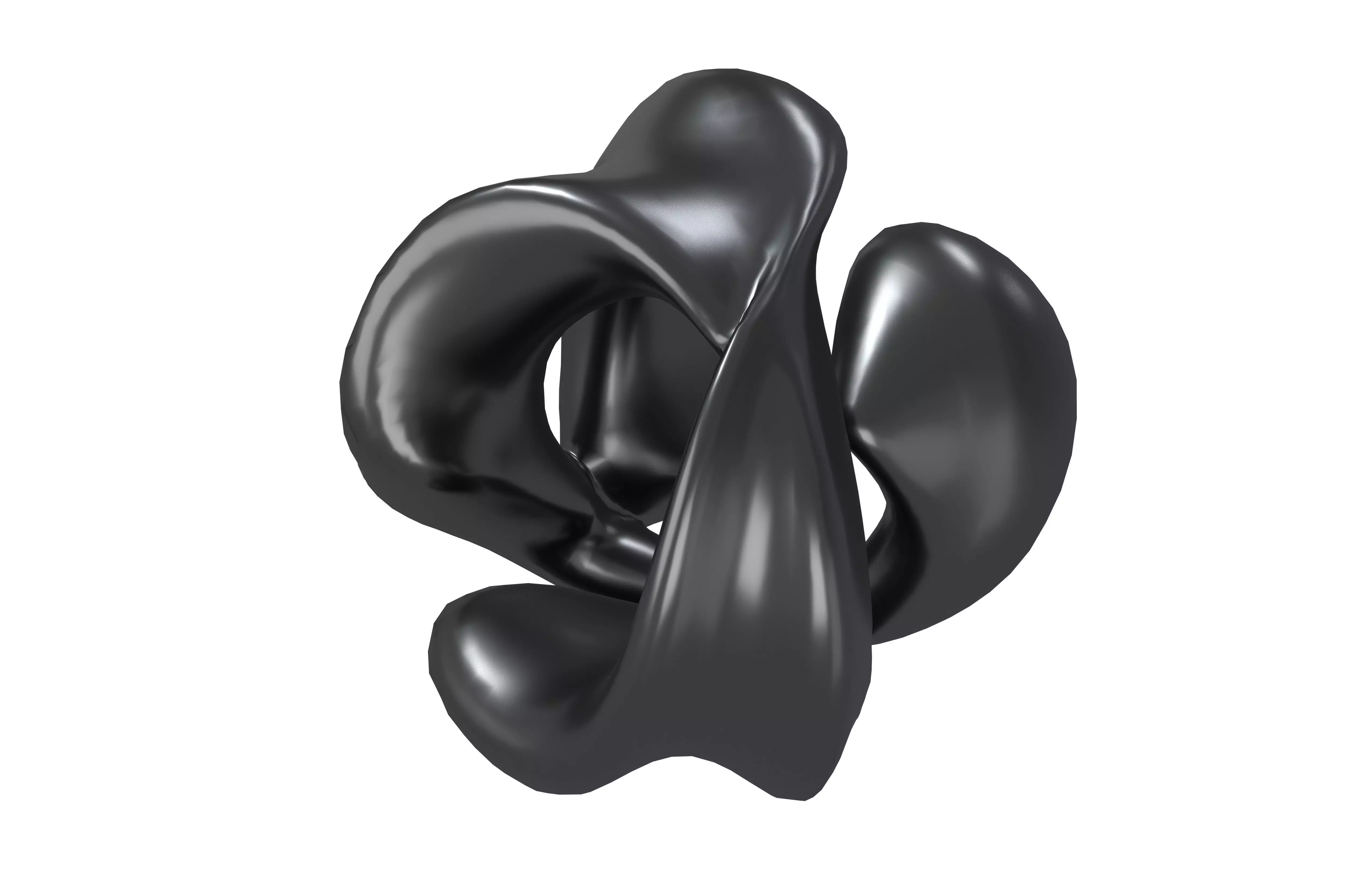 Abstract Shape v29 003 Low-poly 3D model_2