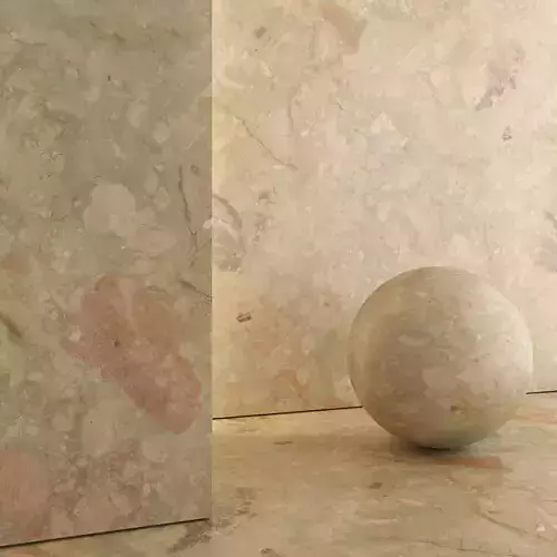Breccia Terrazzo Marble Porcelain Tiles - Set 08 Texture