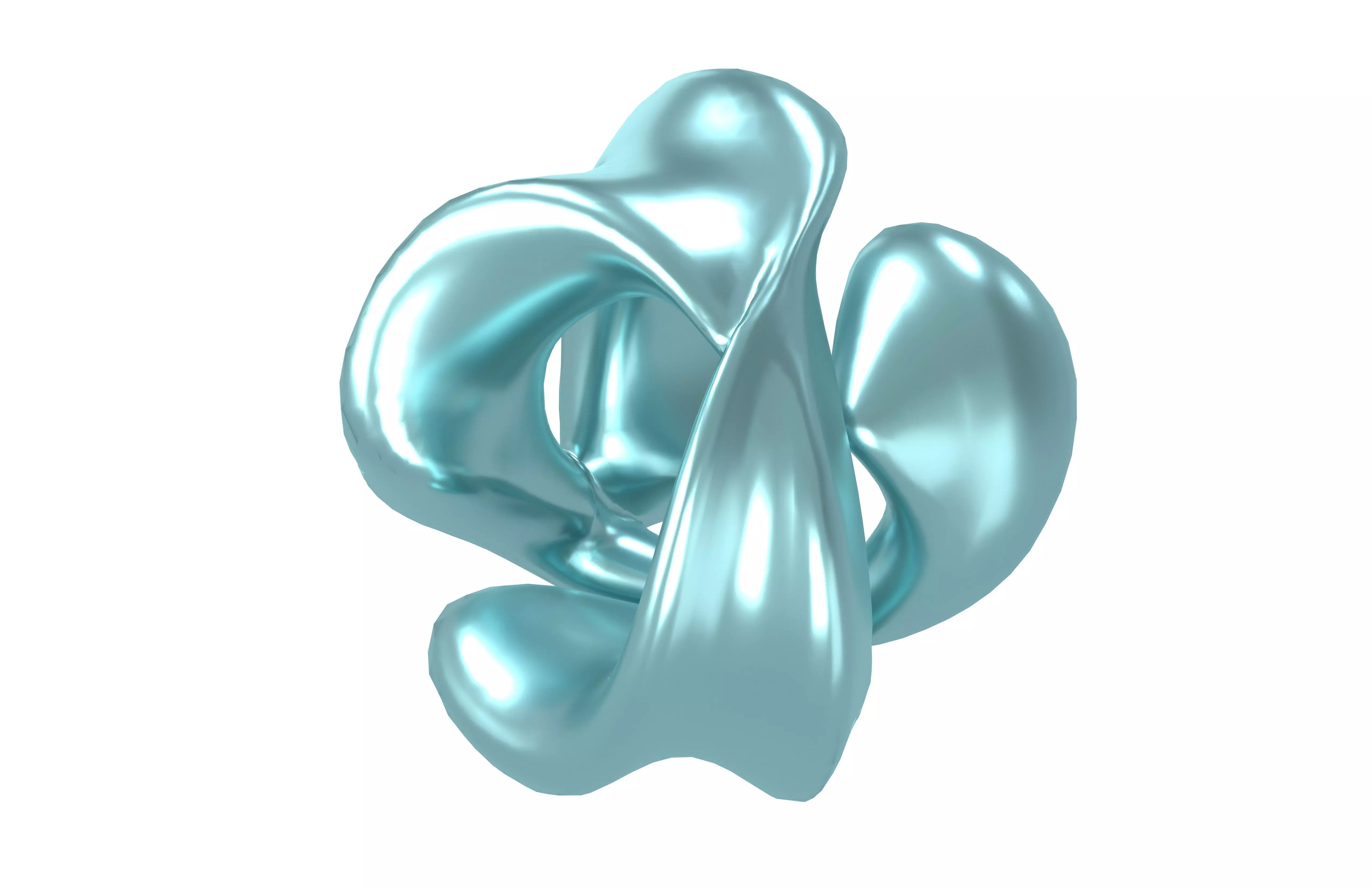 Abstract Shape v29 004 Low-poly 3D model_2