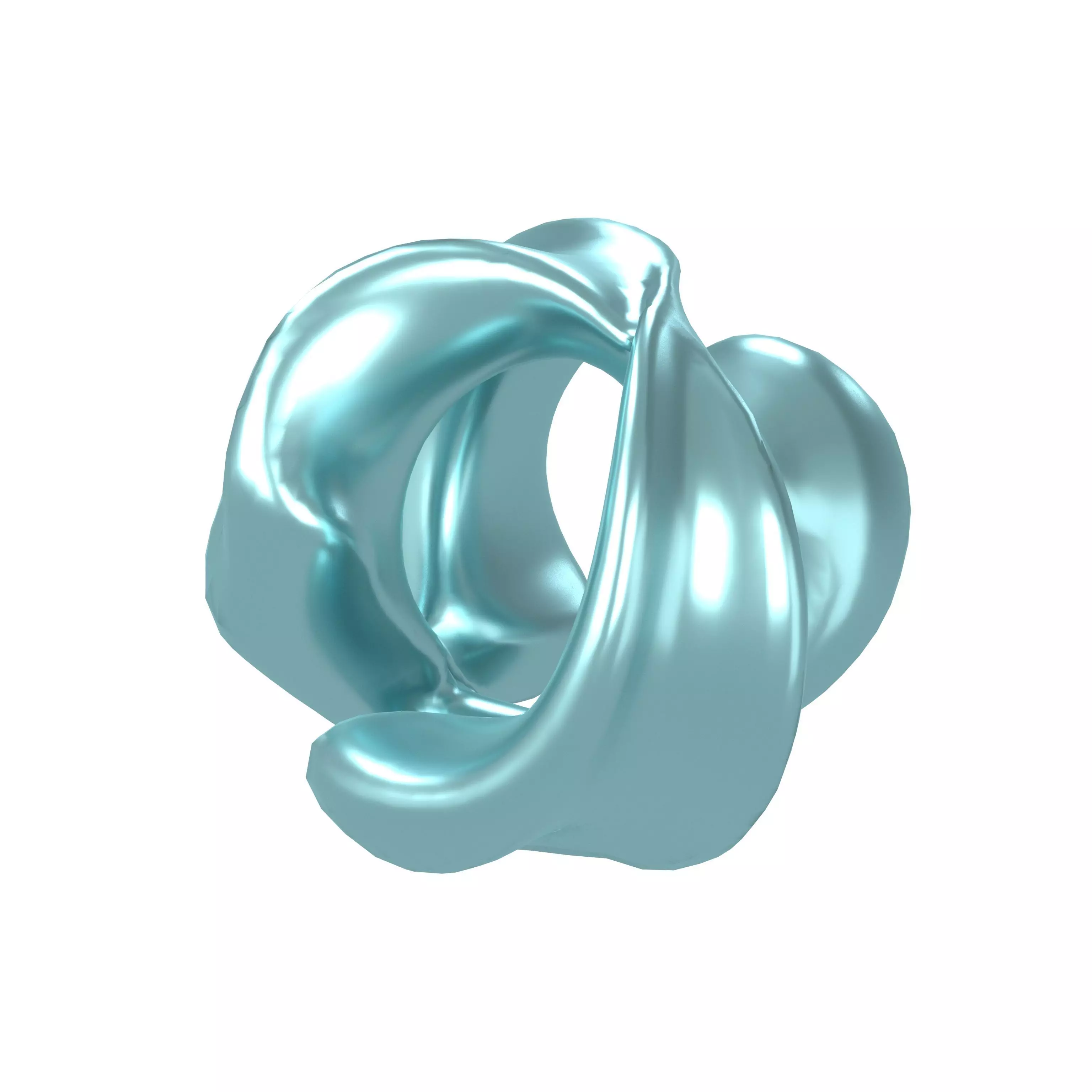 Abstract Shape v29 004 Low-poly 3D model_0