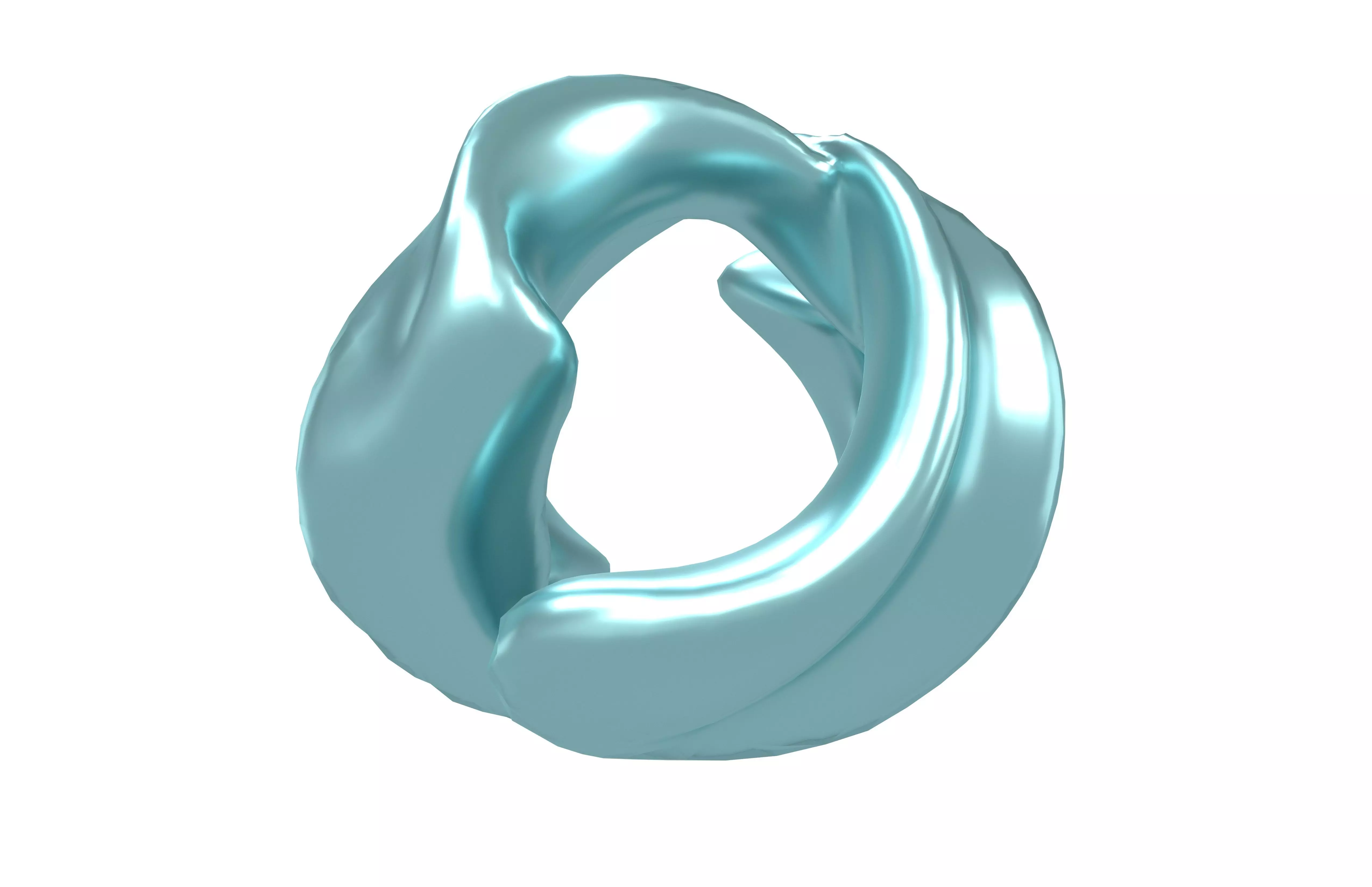 Abstract Shape v29 004 Low-poly 3D model_1
