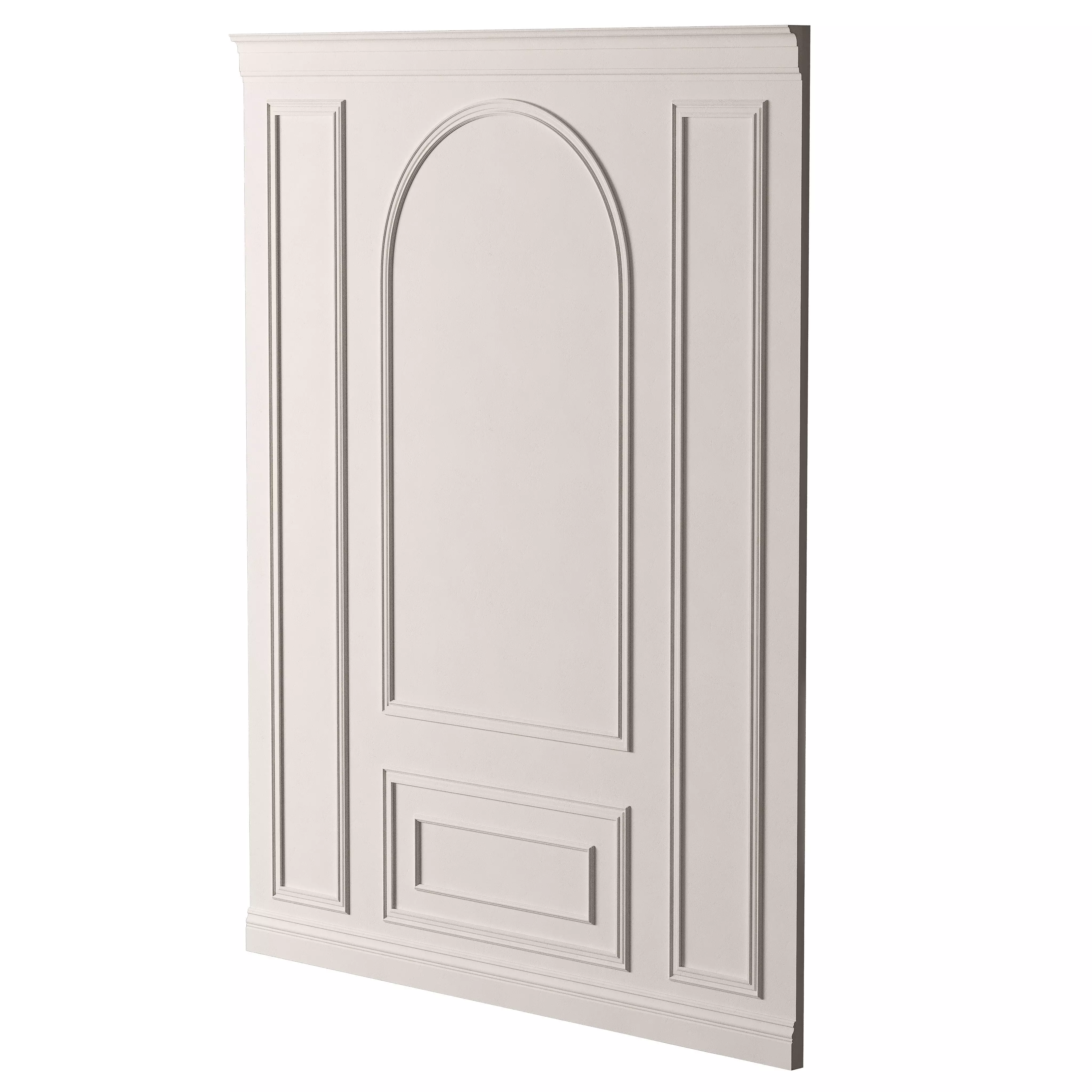 Classic 3D Wall Panel Elegant Design for Interior Decor 14 3D model_1