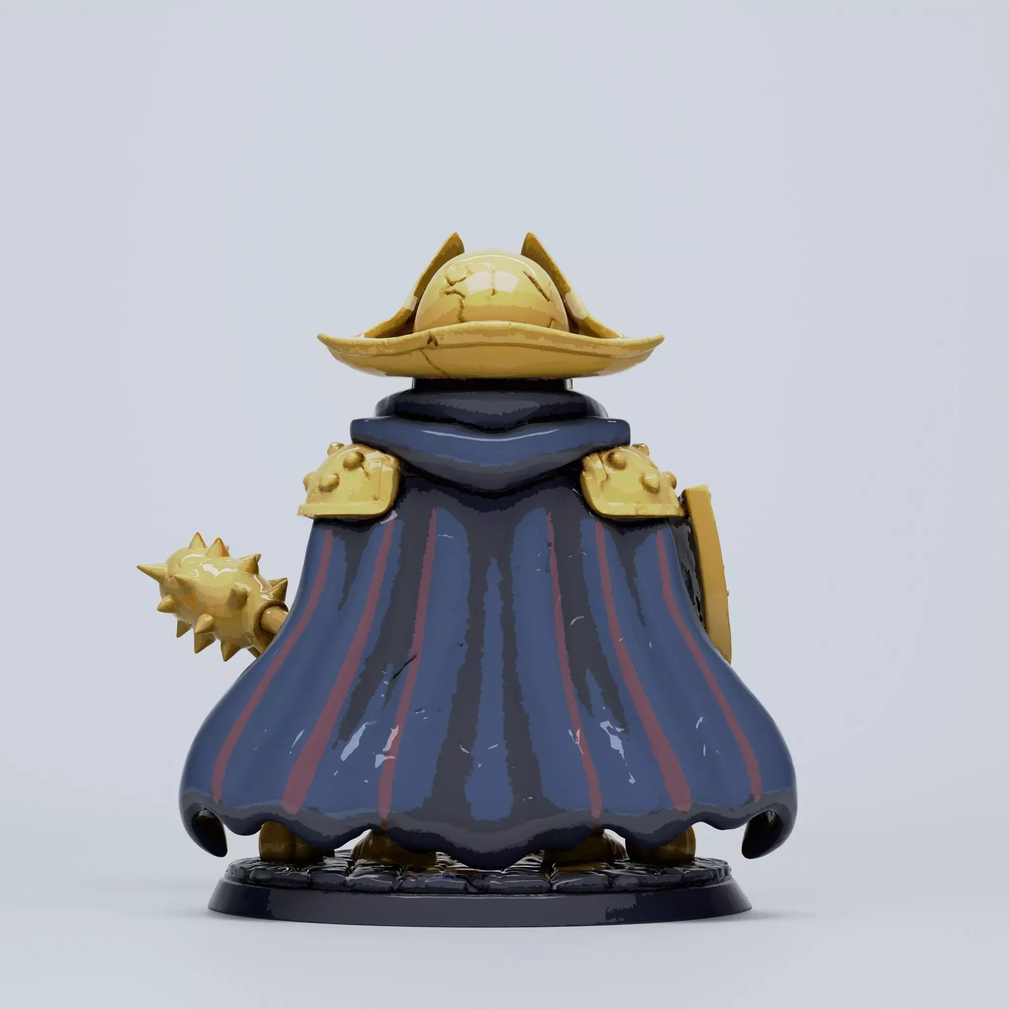 Chibi Captain Greg 3D print model_3