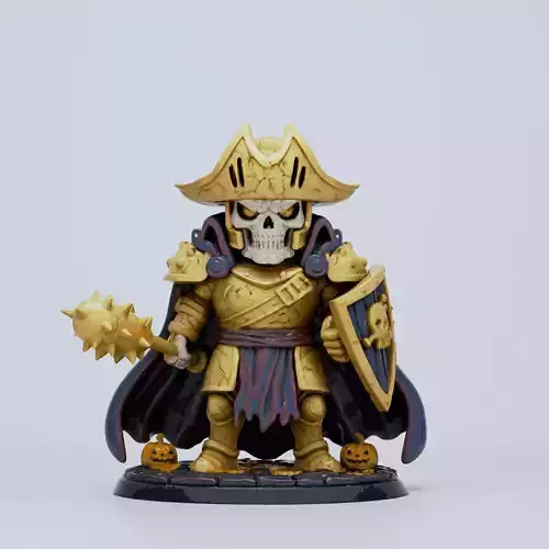 Chibi Captain Greg 3D print model