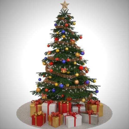 Christmas tree 3D model