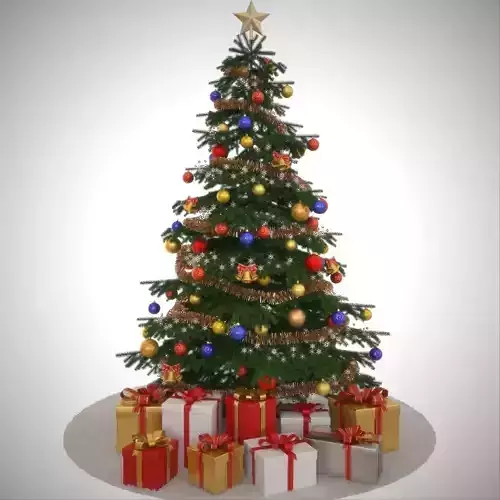 Christmas tree 3D model