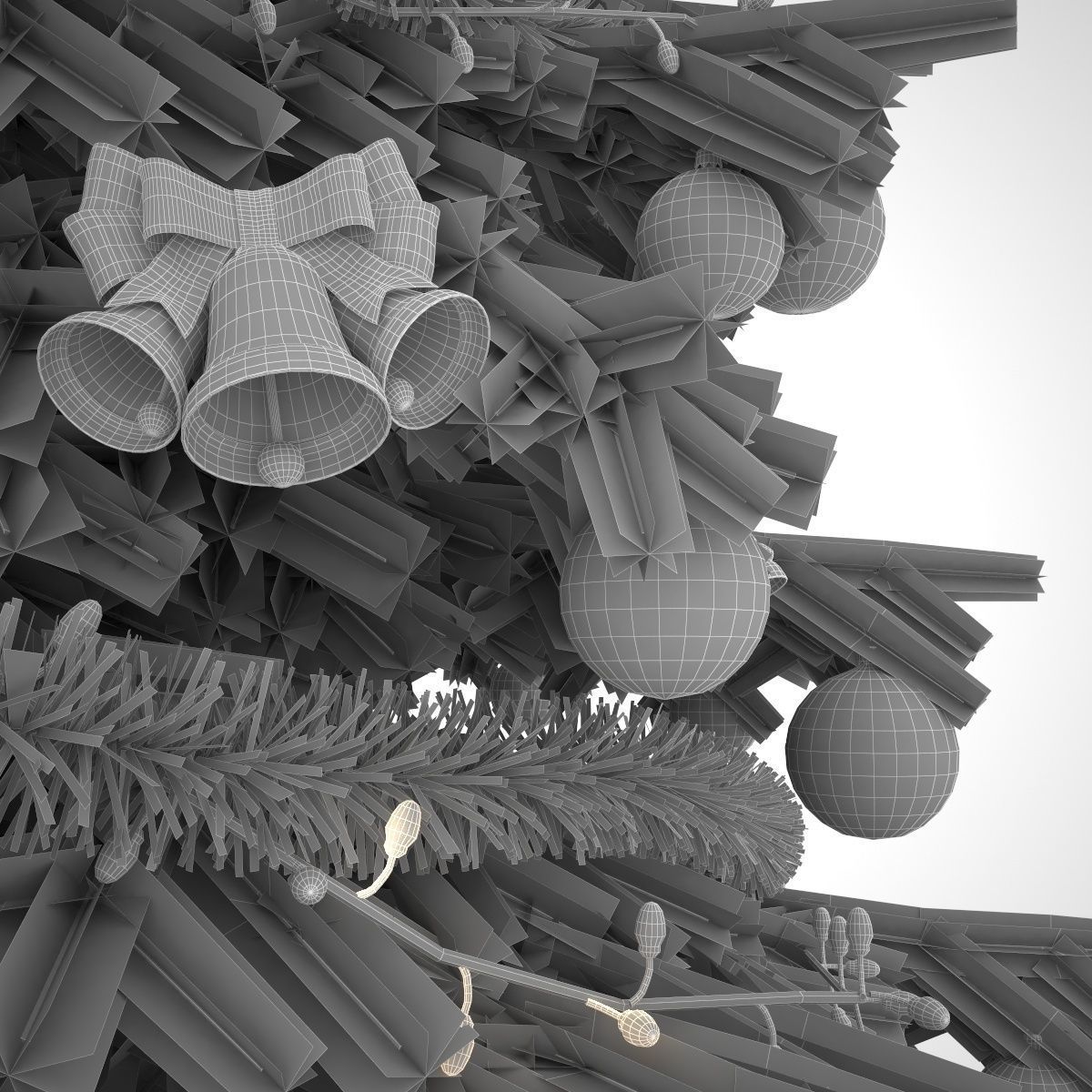 Christmas tree 3D model_11