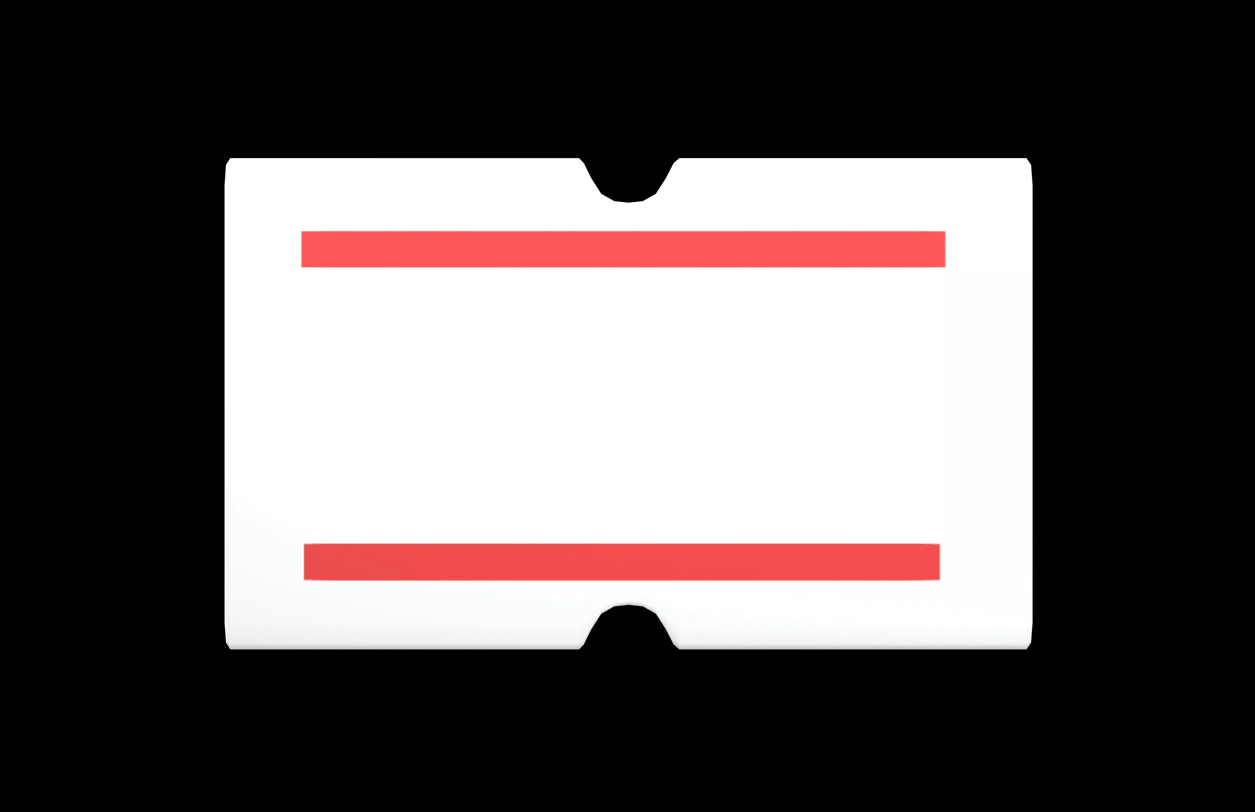 Price Label v1 002 Low-poly 3D model_1