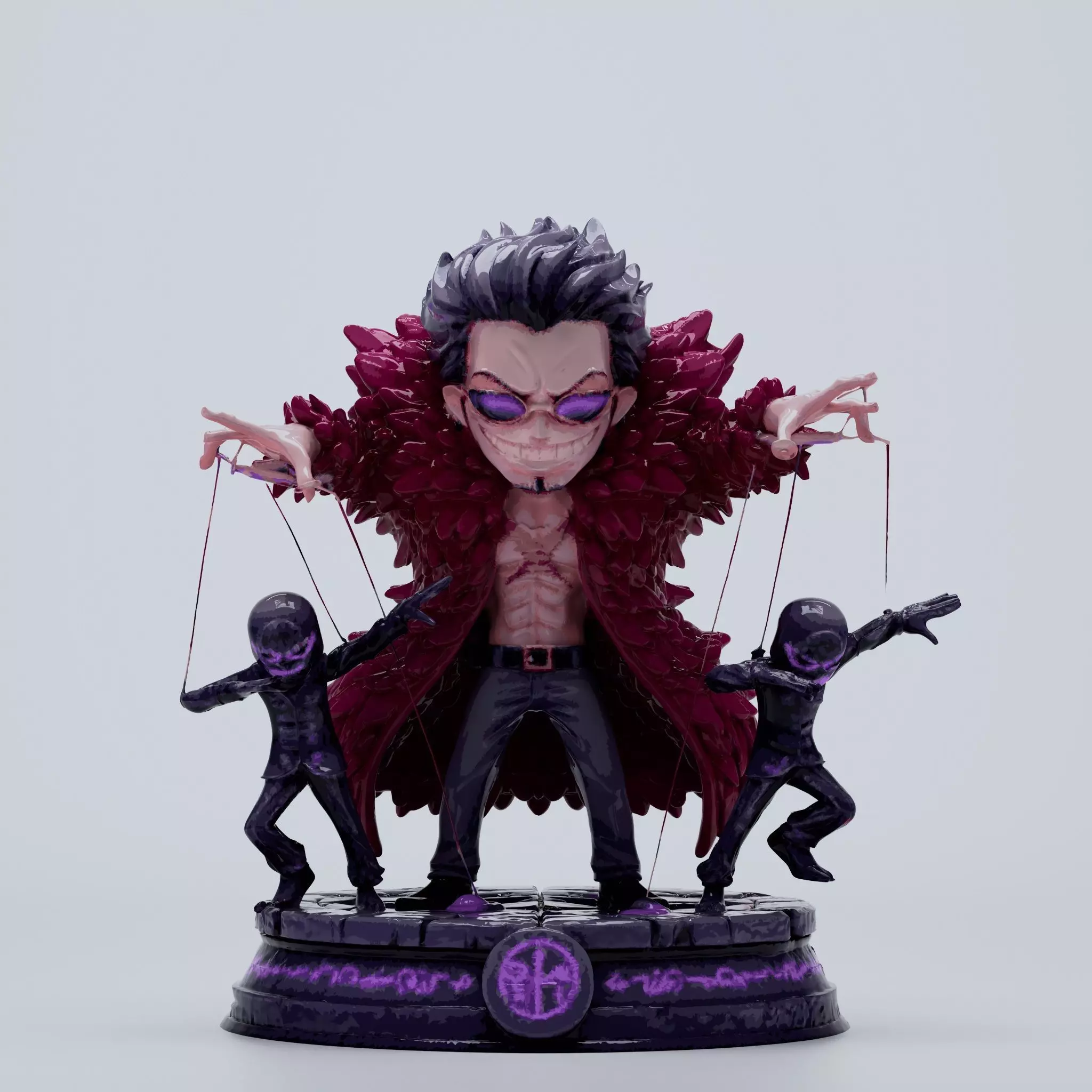 Chibi Donquixote Doflamingo 3D print model_0