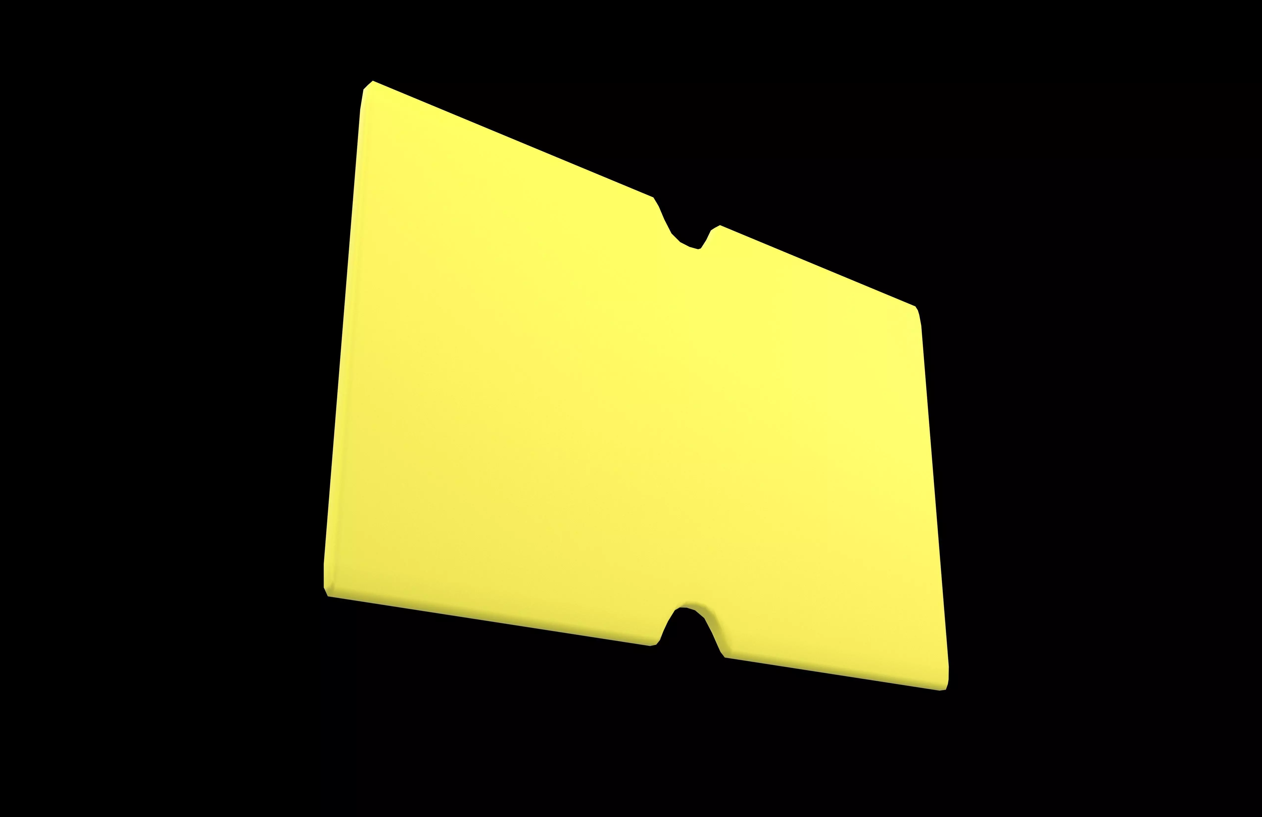 Price Label v1 003 Low-poly 3D model_3