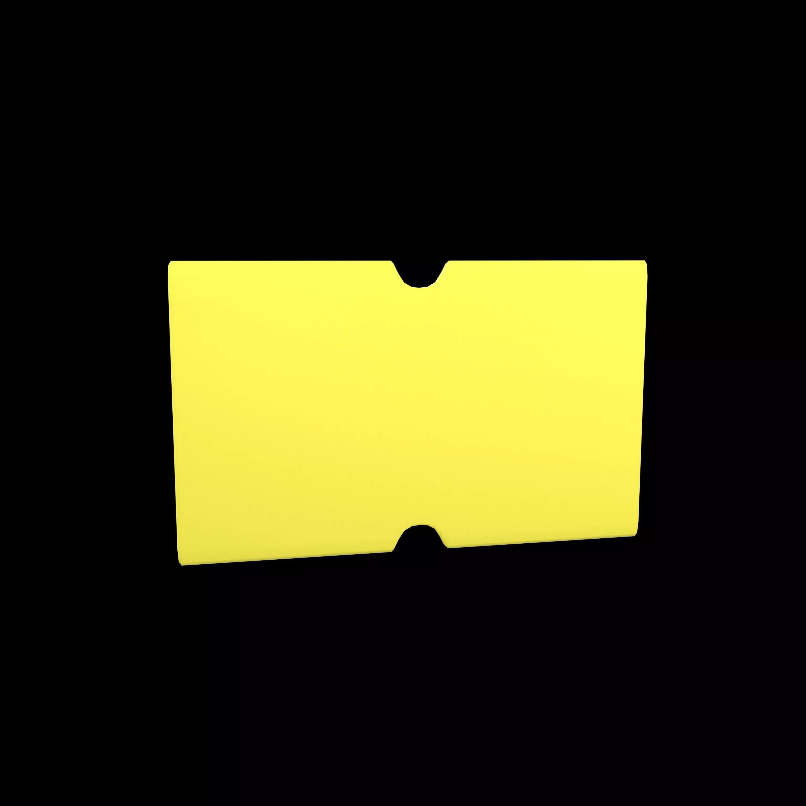 Price Label v1 003 Low-poly 3D model_0