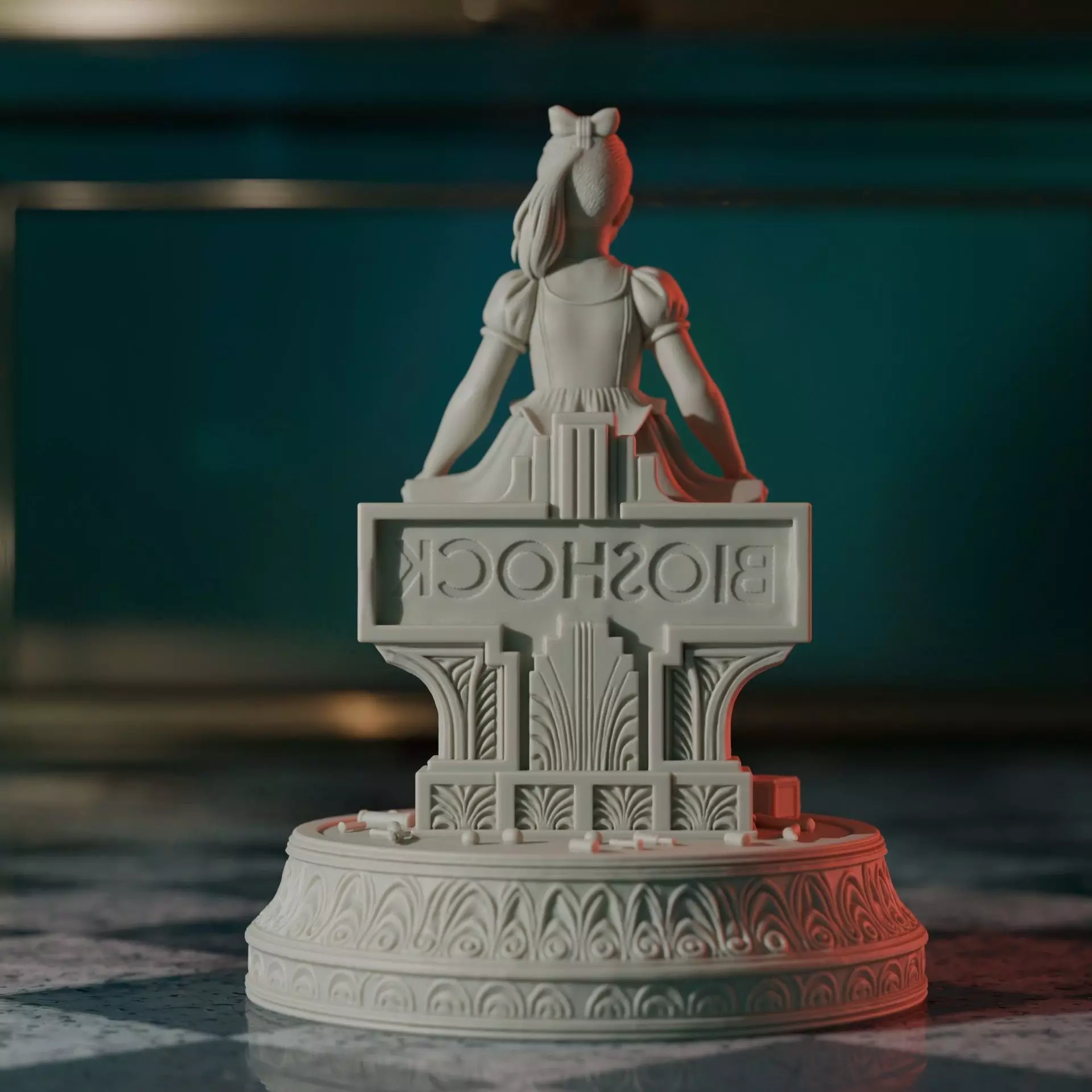 Bioshock Little sister - 3D Printing  3D print model_2