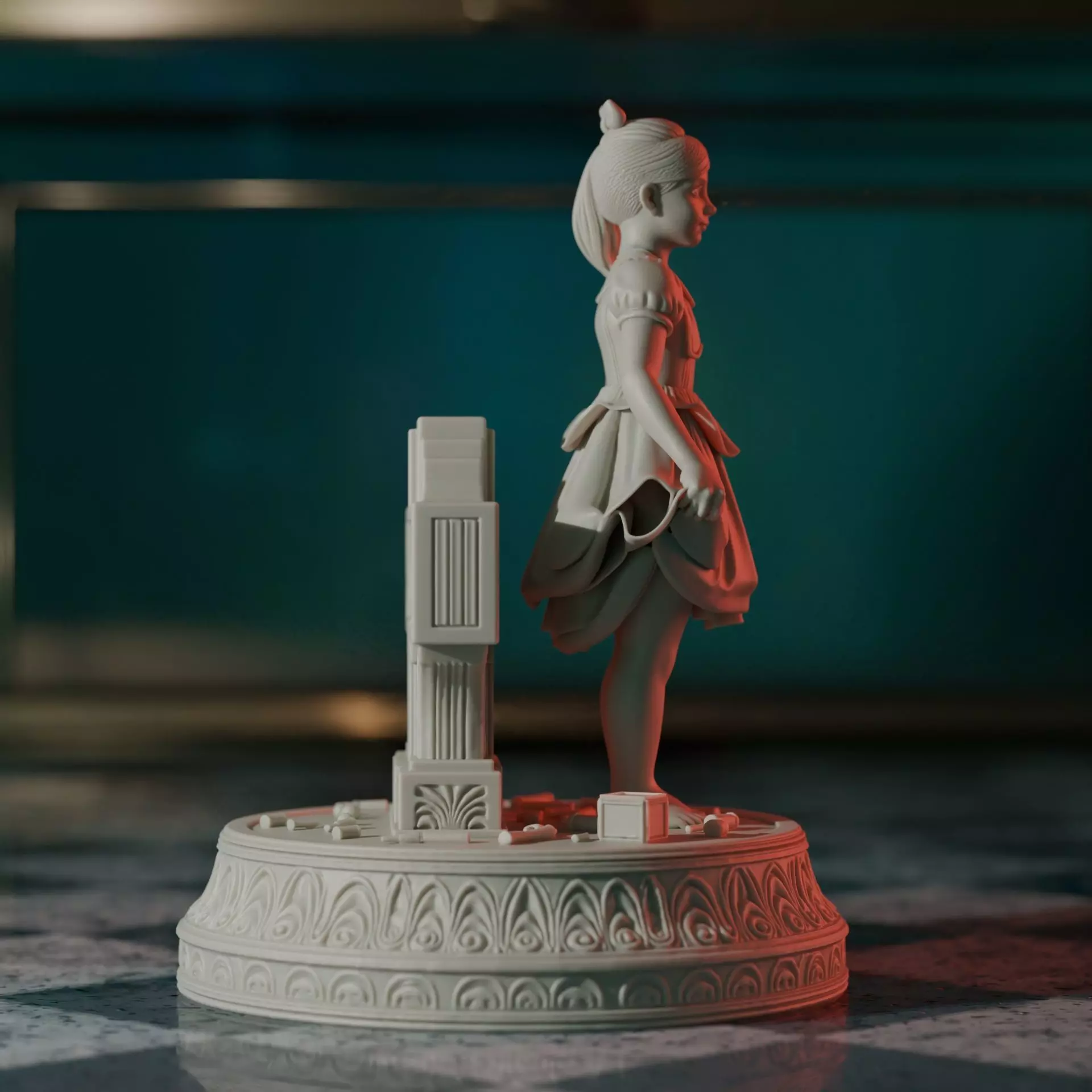 Bioshock Little sister - 3D Printing  3D print model_1