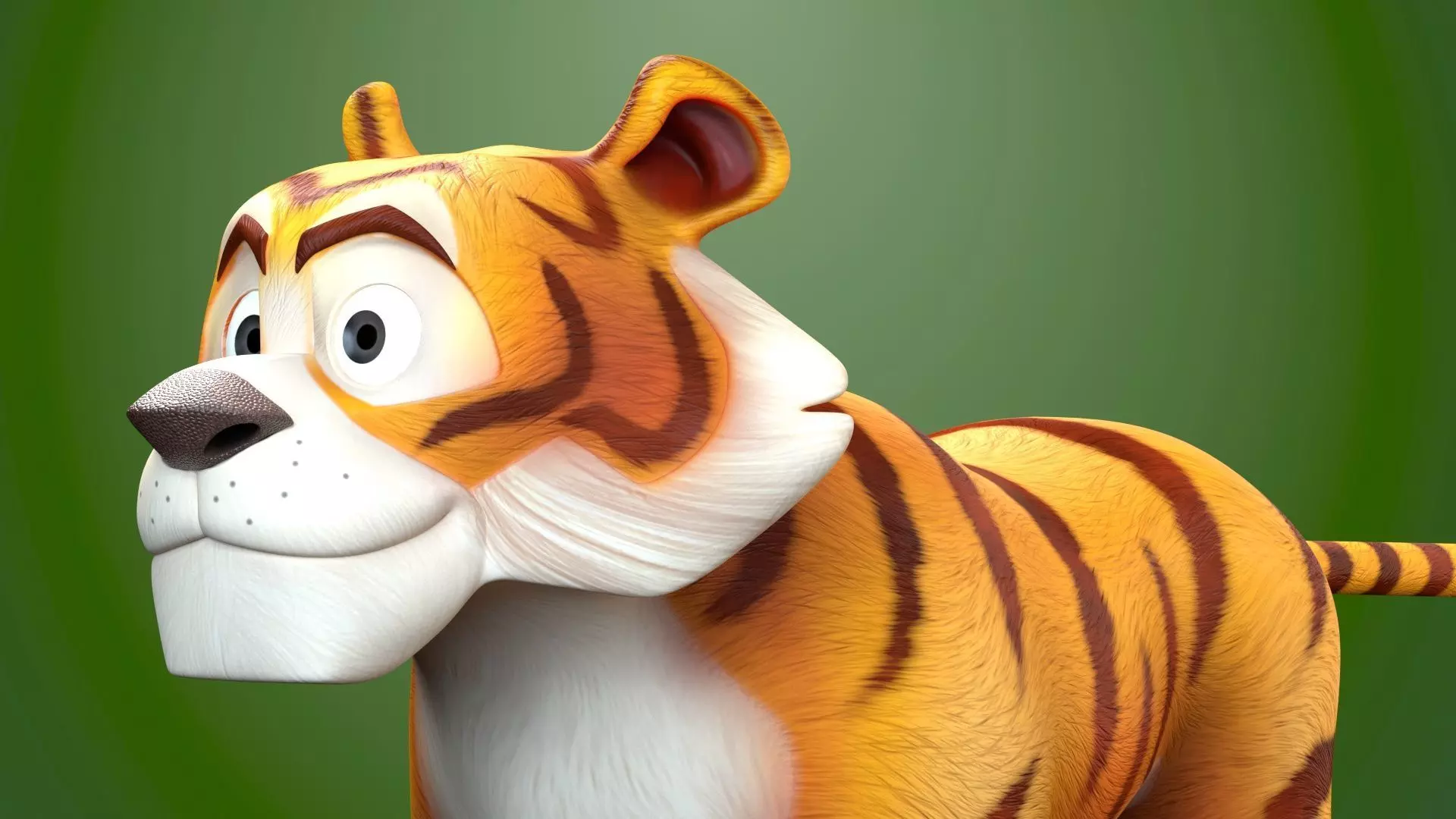 Tiger Sherkhan Rig 3D model_5