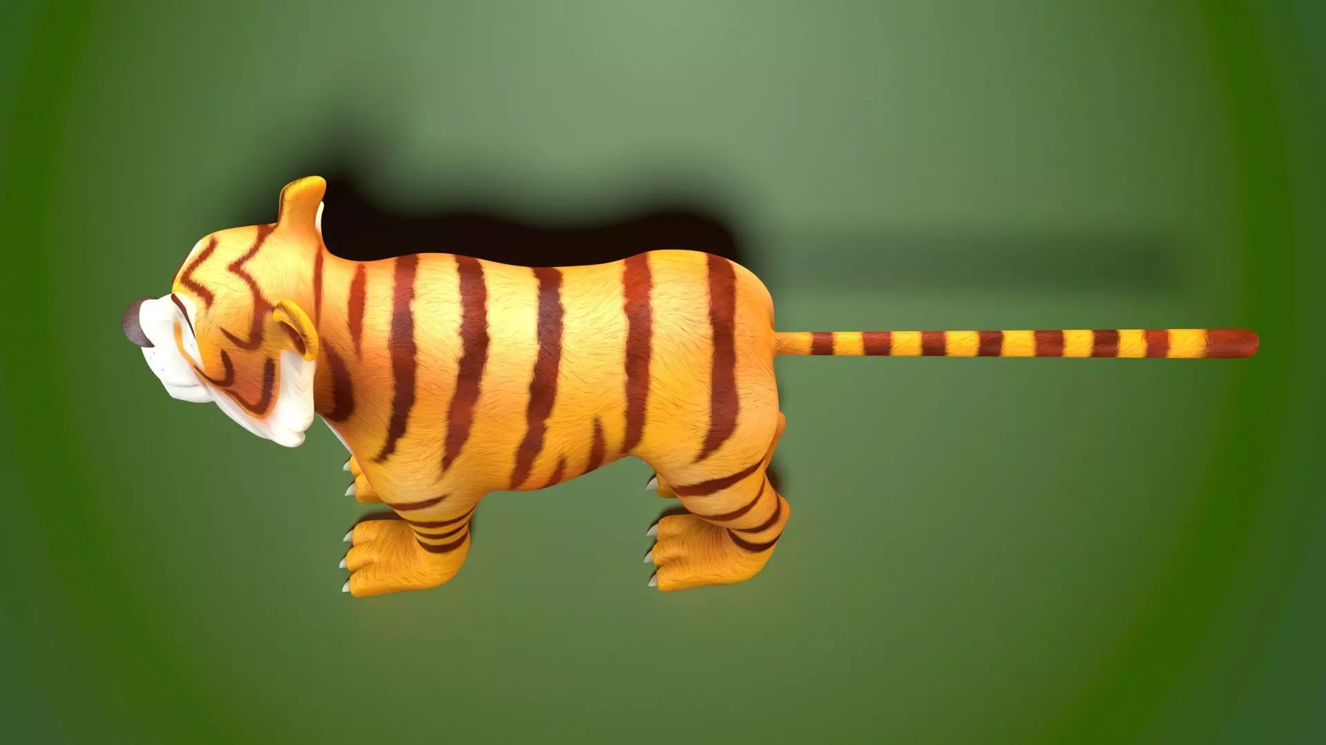 Tiger Sherkhan Rig 3D model_4