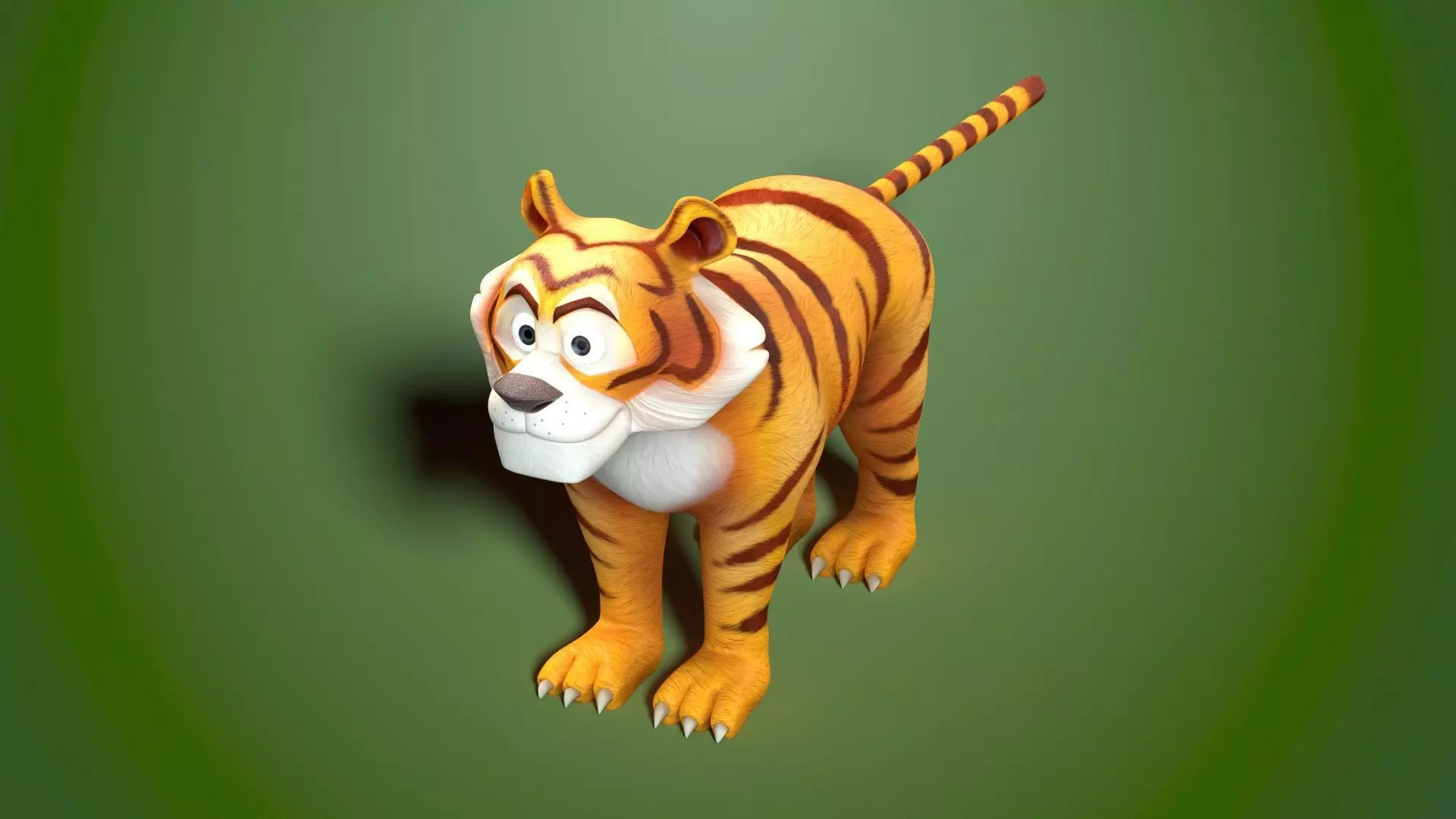 Tiger Sherkhan Rig 3D model_3