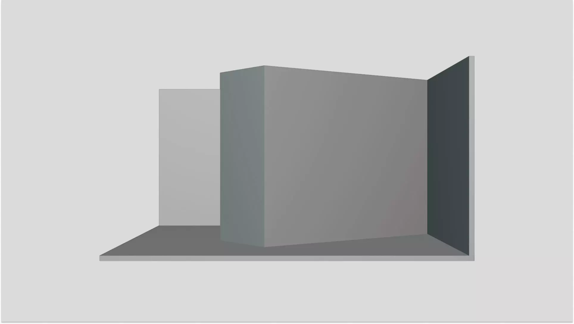 Wall Mounted Book Shelf 3D print model_3