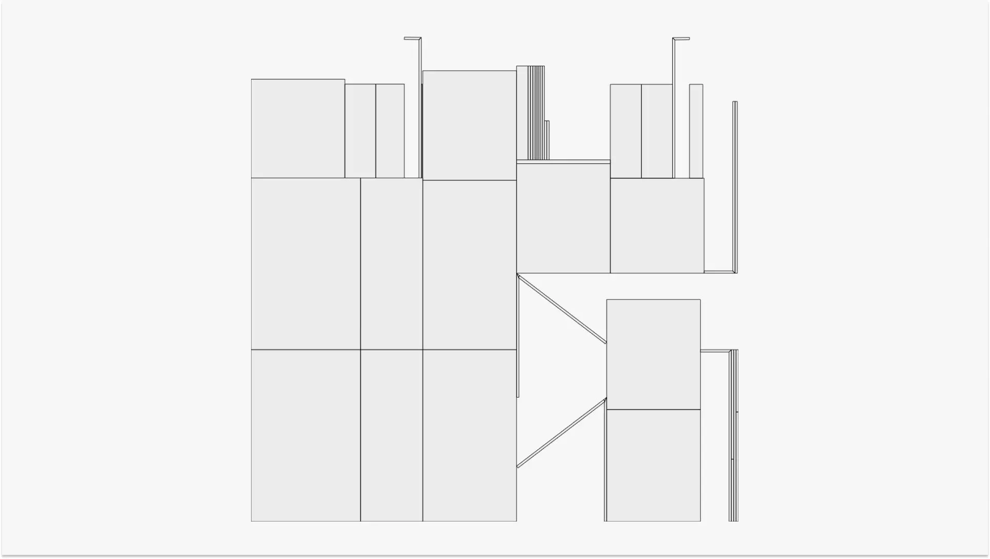 Wall Mounted Book Shelf 3D print model_10