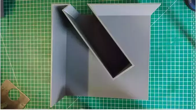 Wall Mounted Book Shelf