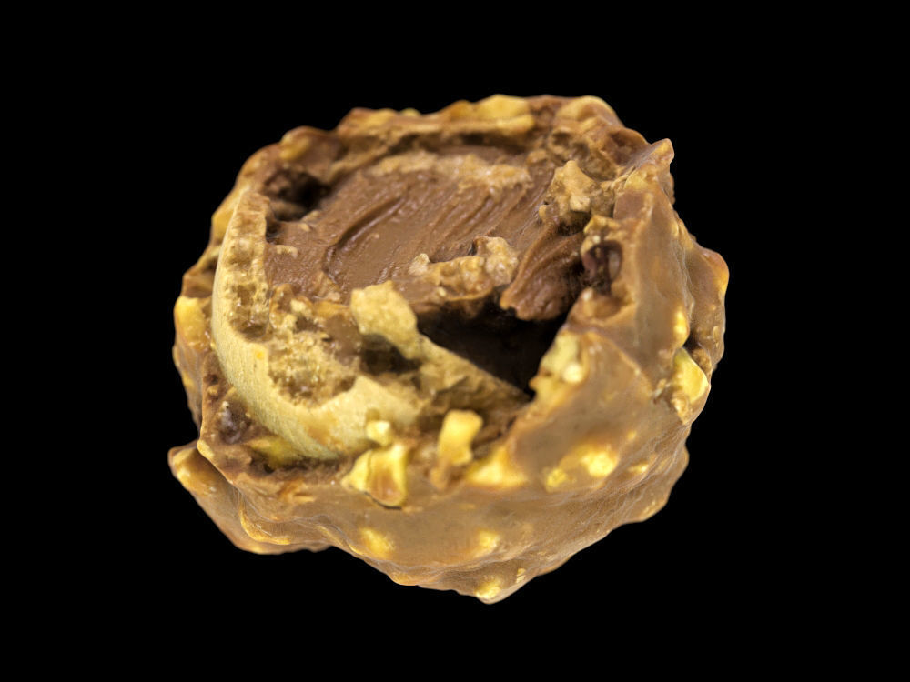 Chocolate bonbon kit - Closed and Bitten 3D model_3