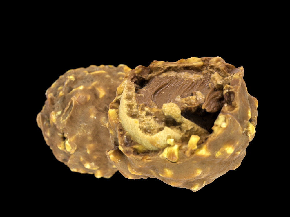 Chocolate bonbon kit - Closed and Bitten 3D model_4