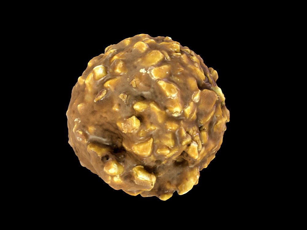 Chocolate bonbon kit - Closed and Bitten 3D model_1