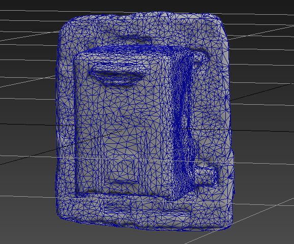 Mailbox Low-poly 3D model_8