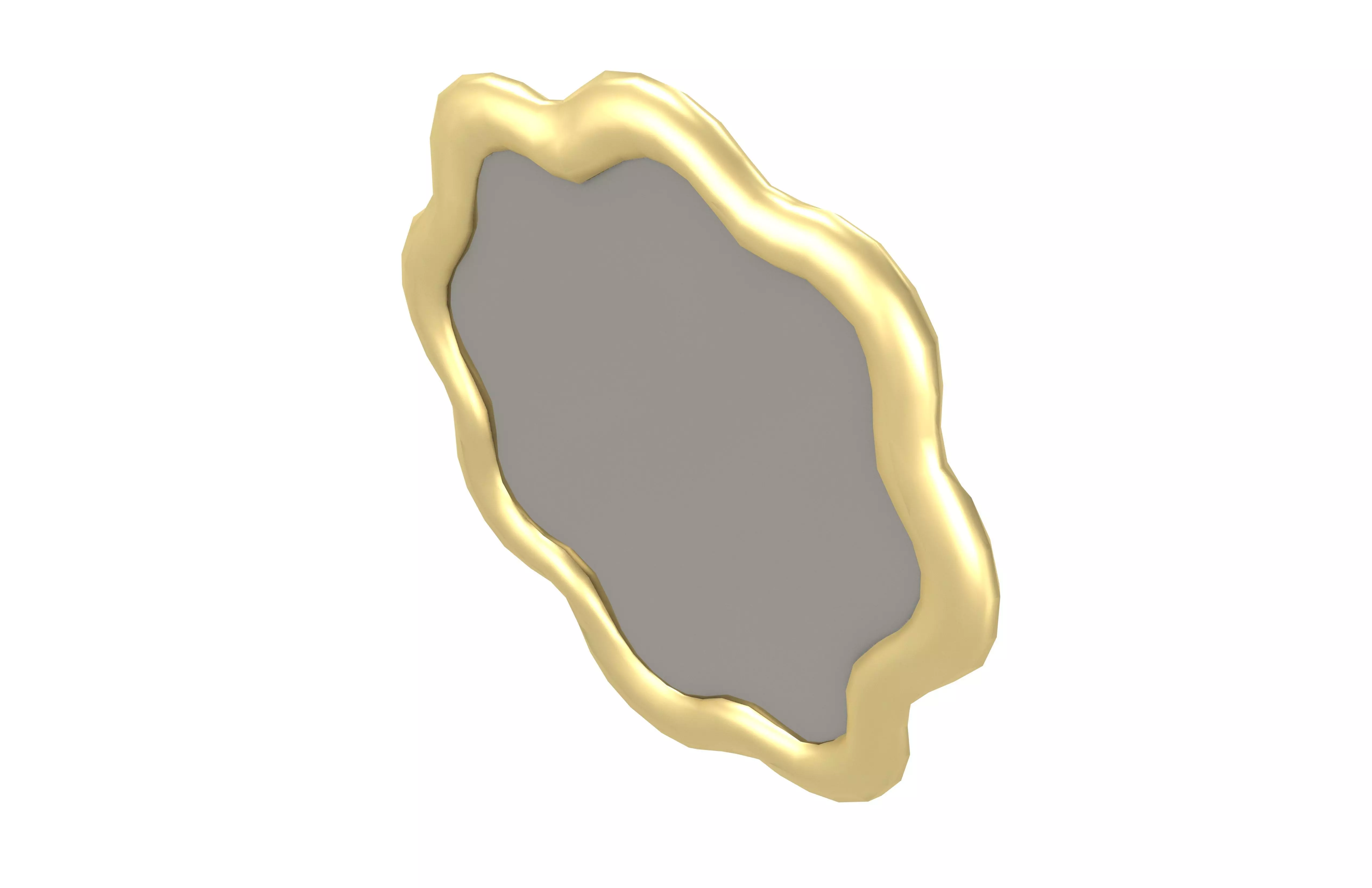 Wall Mirror v1 001 Low-poly 3D model_2