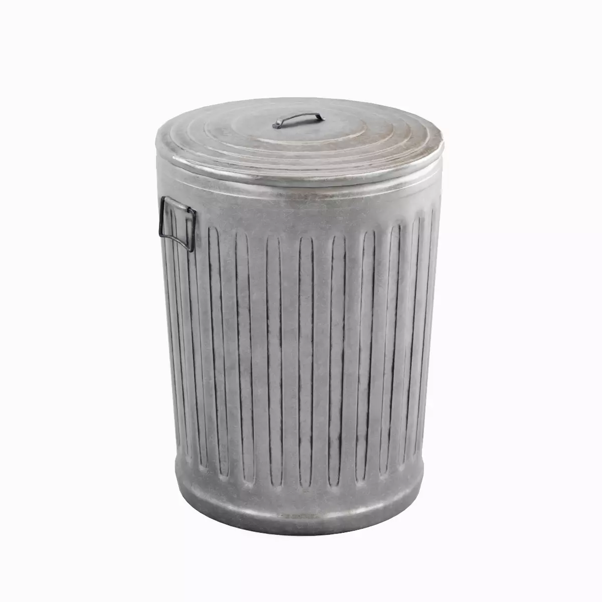 Trash Can Pack 3D Model Collection_13