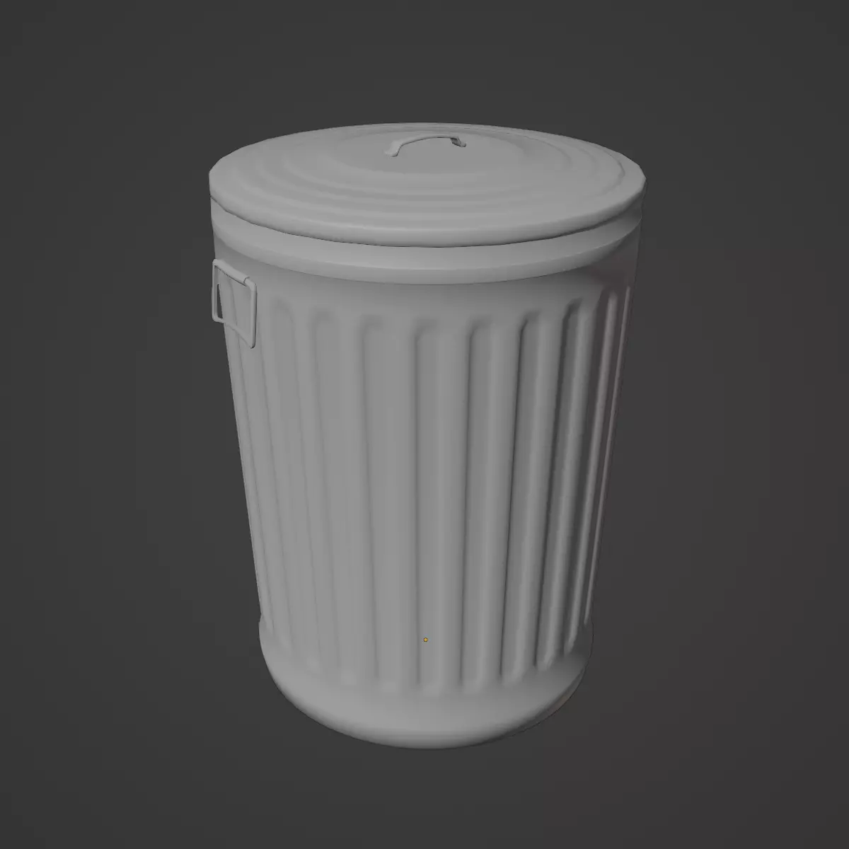 Trash Can Pack 3D Model Collection_27