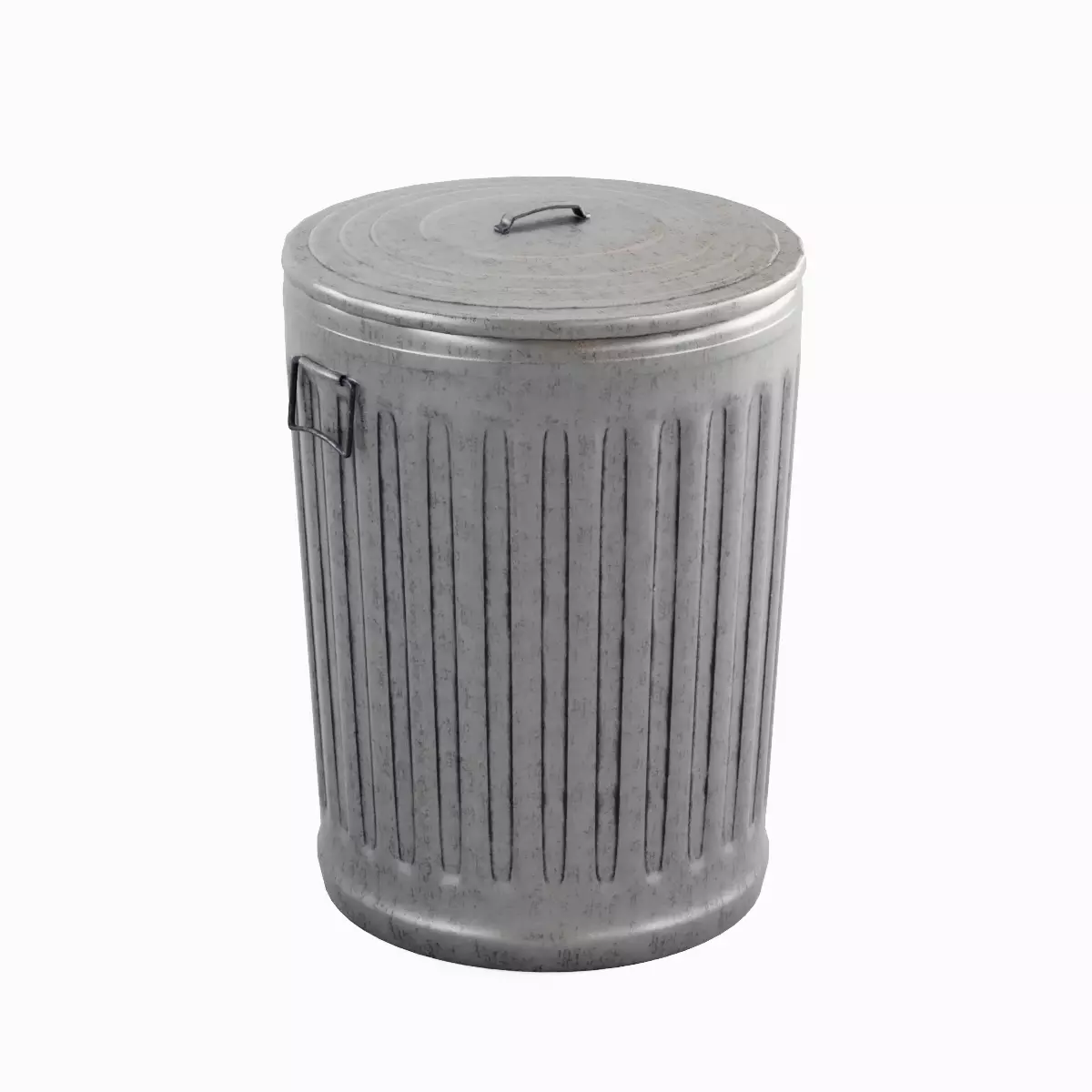 Trash Can Pack 3D Model Collection_19