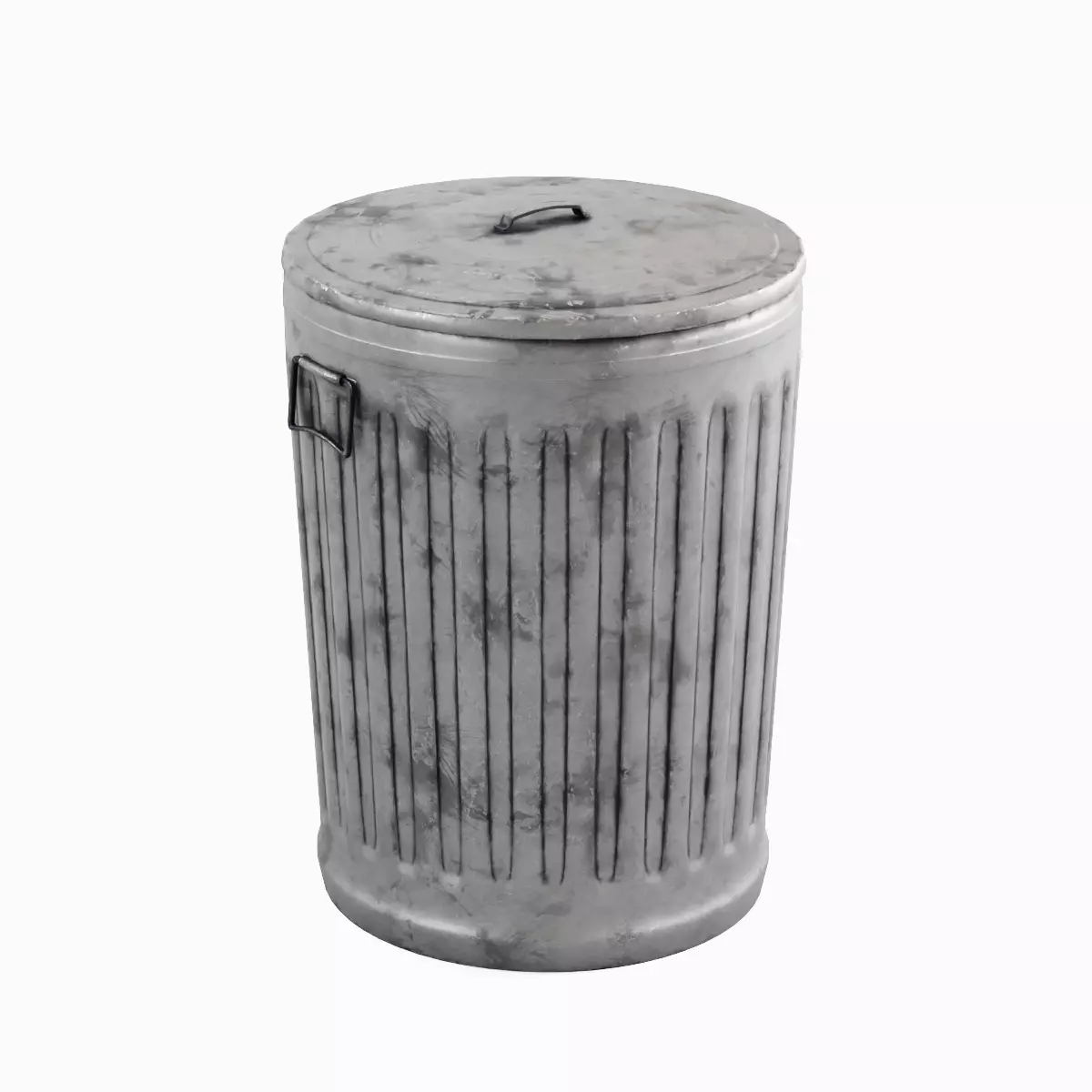 Trash Can Pack 3D Model Collection_6