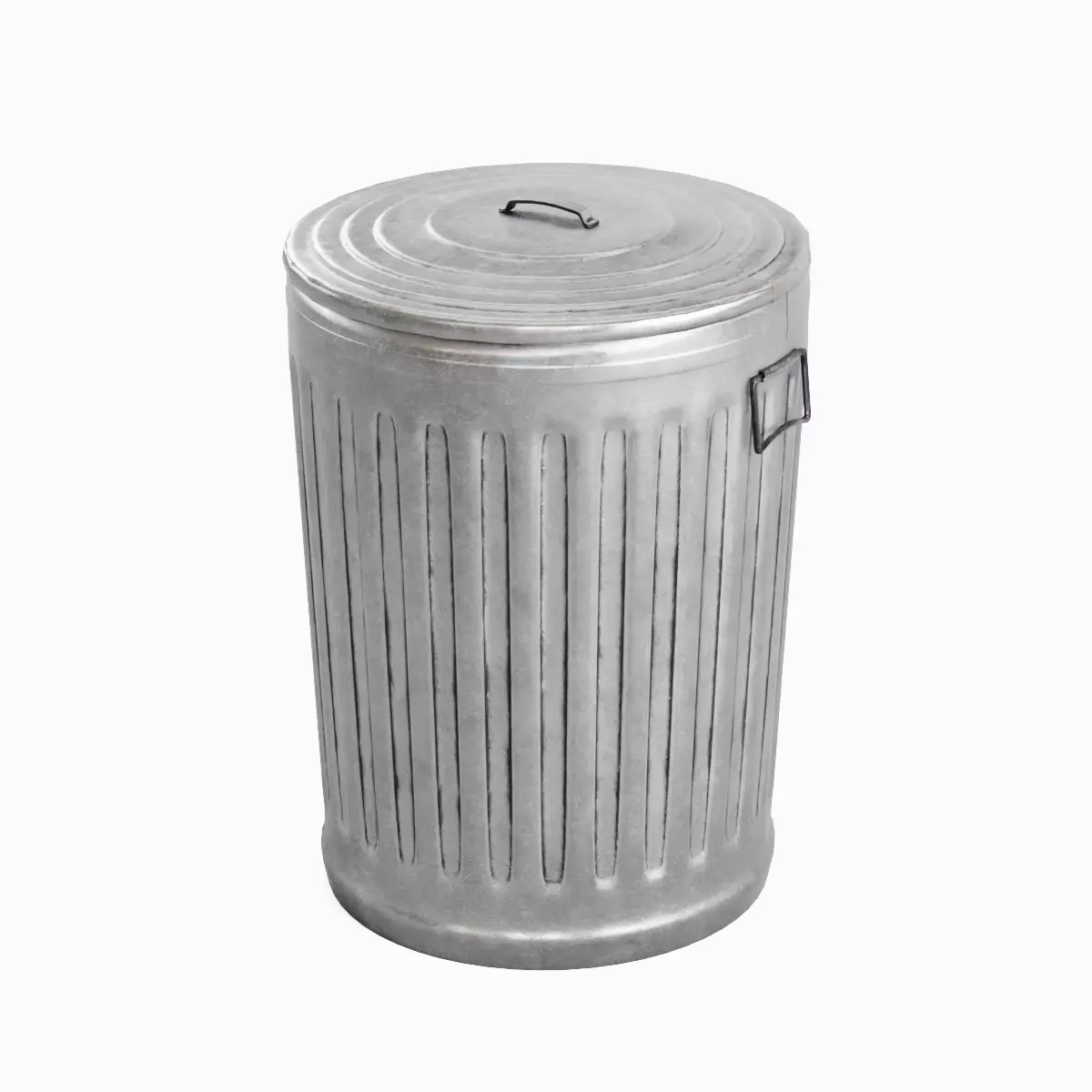 Trash Can Pack 3D Model Collection_11