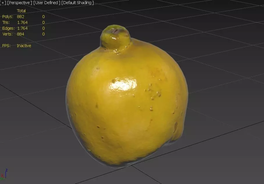 Quince M01 Low-poly 3D model_2