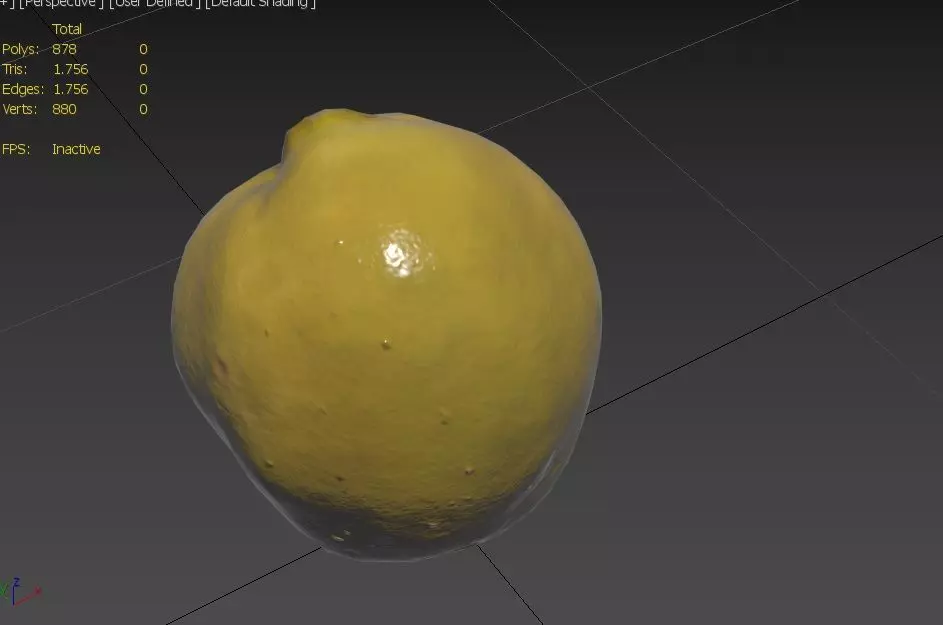 Quince M04 Low-poly 3D model_2