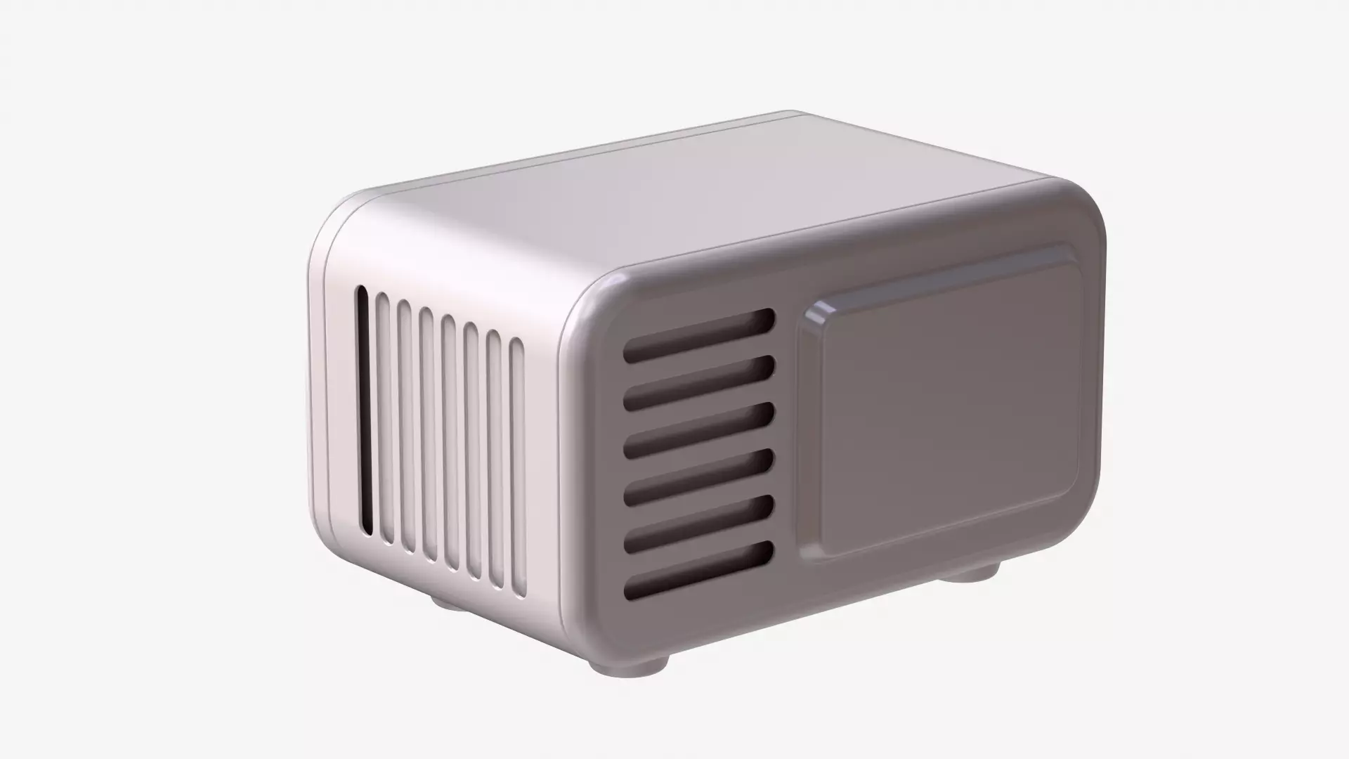 Modern Microwave Oven 3D model_17