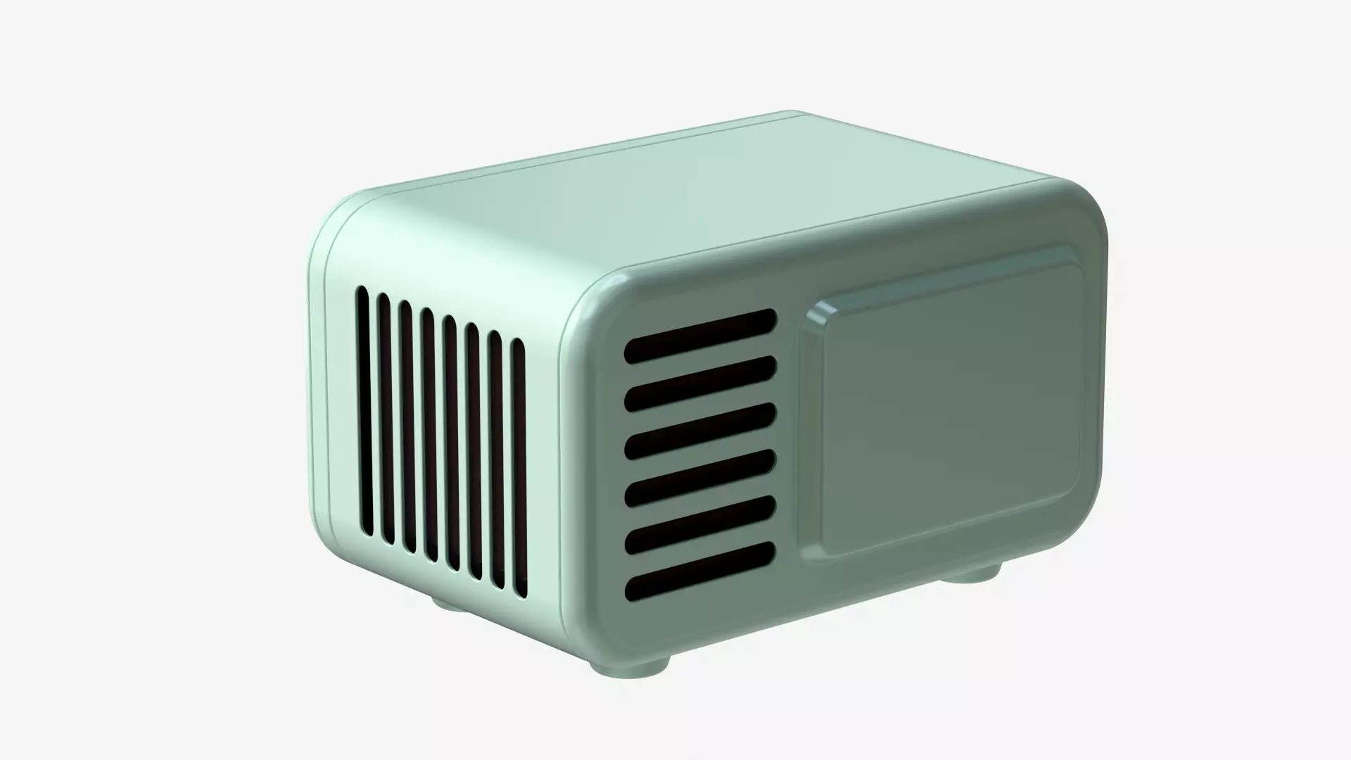 Modern Microwave Oven 3D model_8