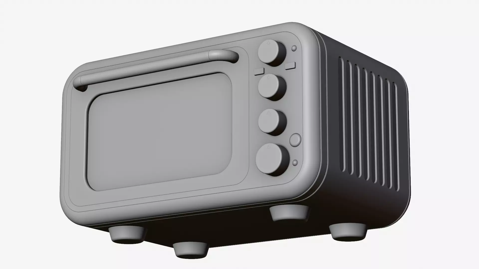 Modern Microwave Oven 3D model_31