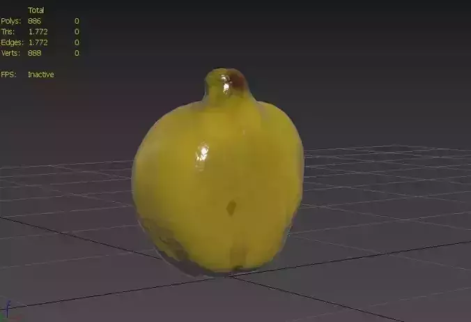 Quince M05 Low-poly 3D model 3