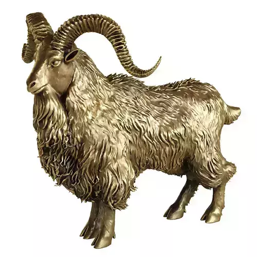 goat statue 2