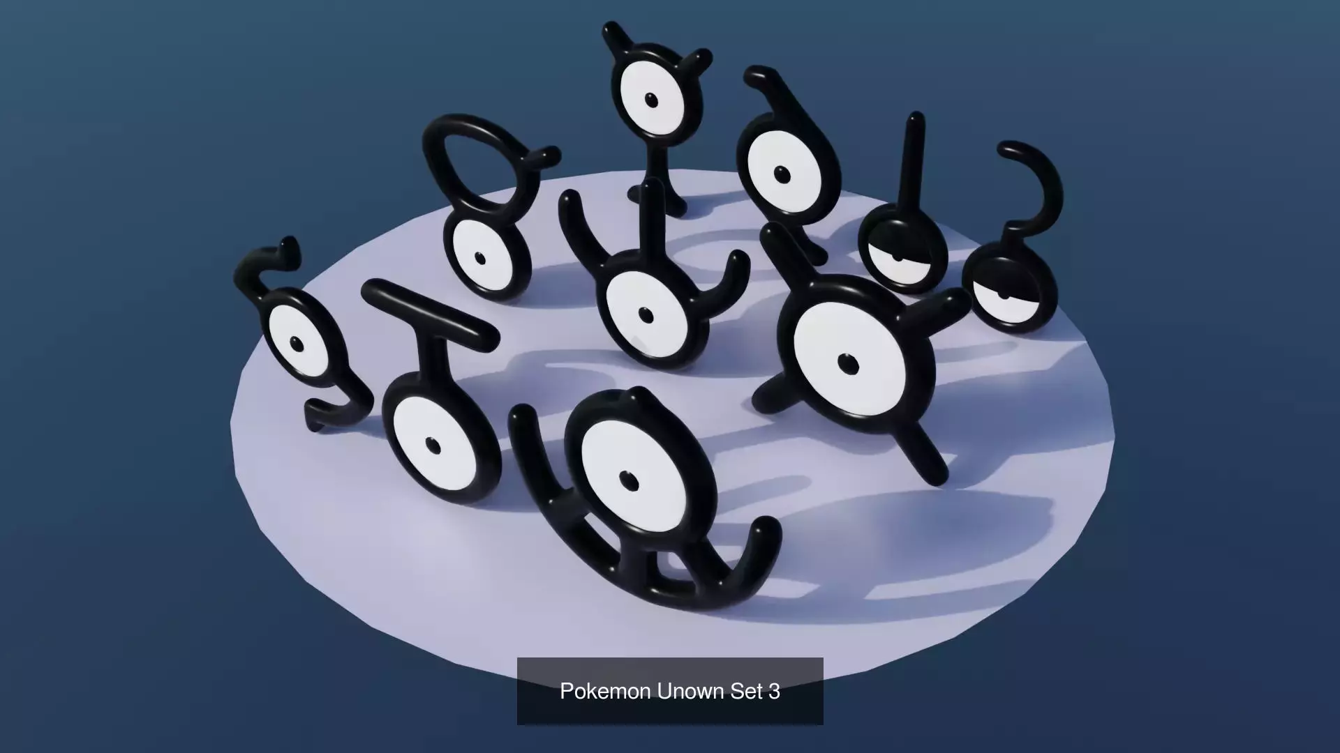 All my Pokemon Pack 3D Model Collection_53